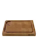 Wood Works skärbräda 35x25x3,5 cm bok