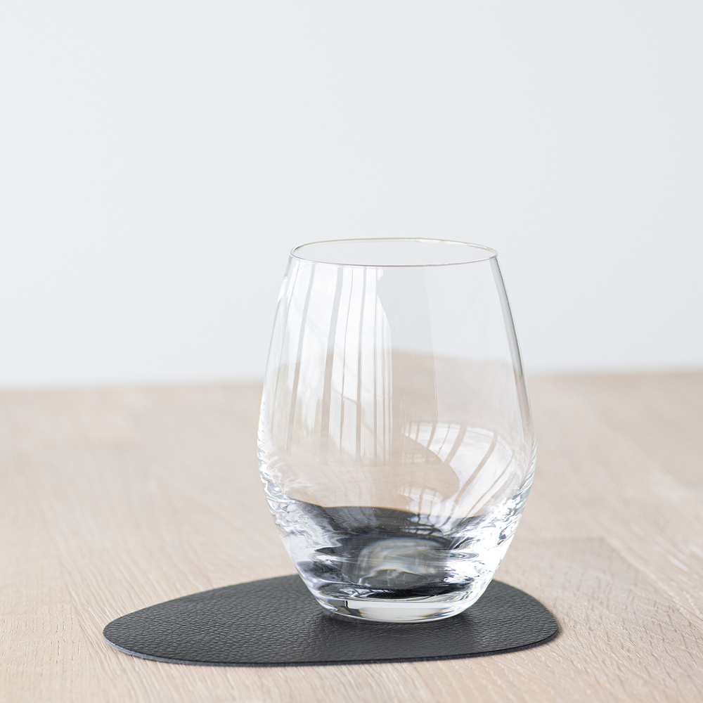 LIND DNA Curve Leather Serene Lasinalunen 11x13 cm Black