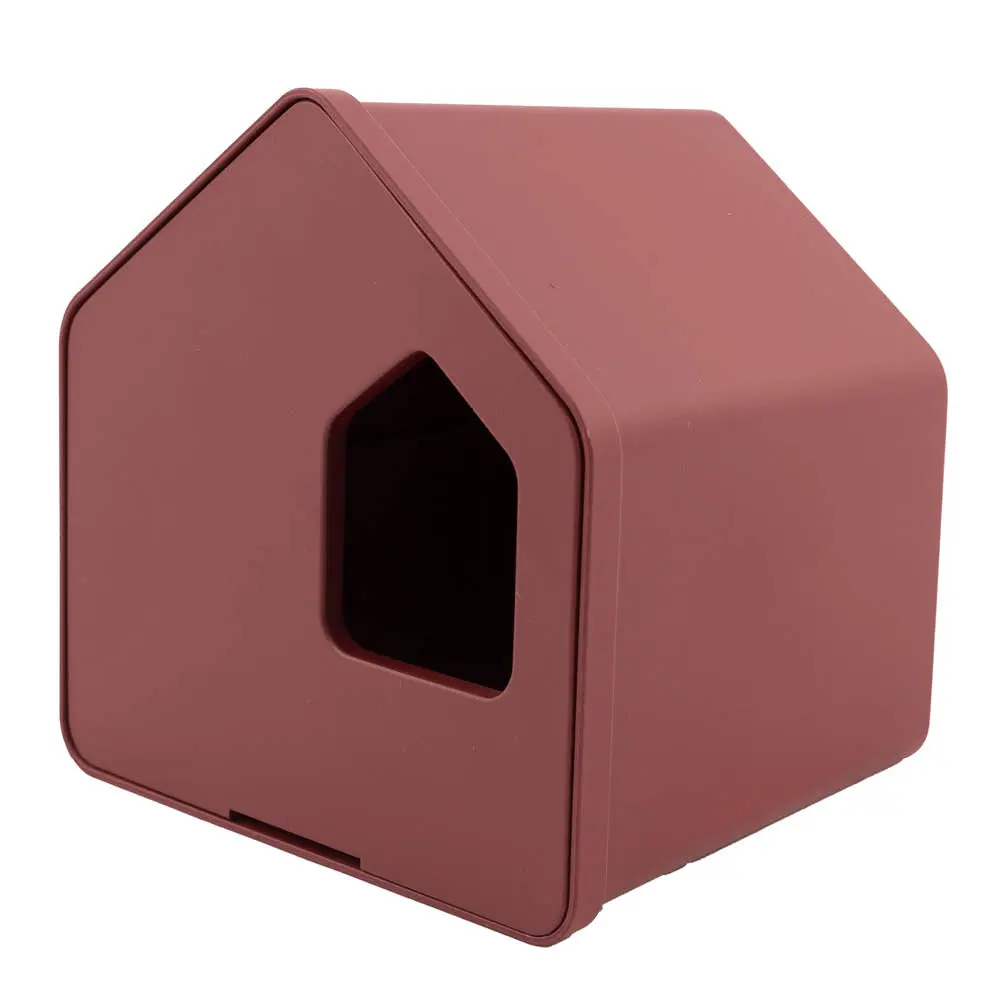 Fuglehus 16 cm burgunder