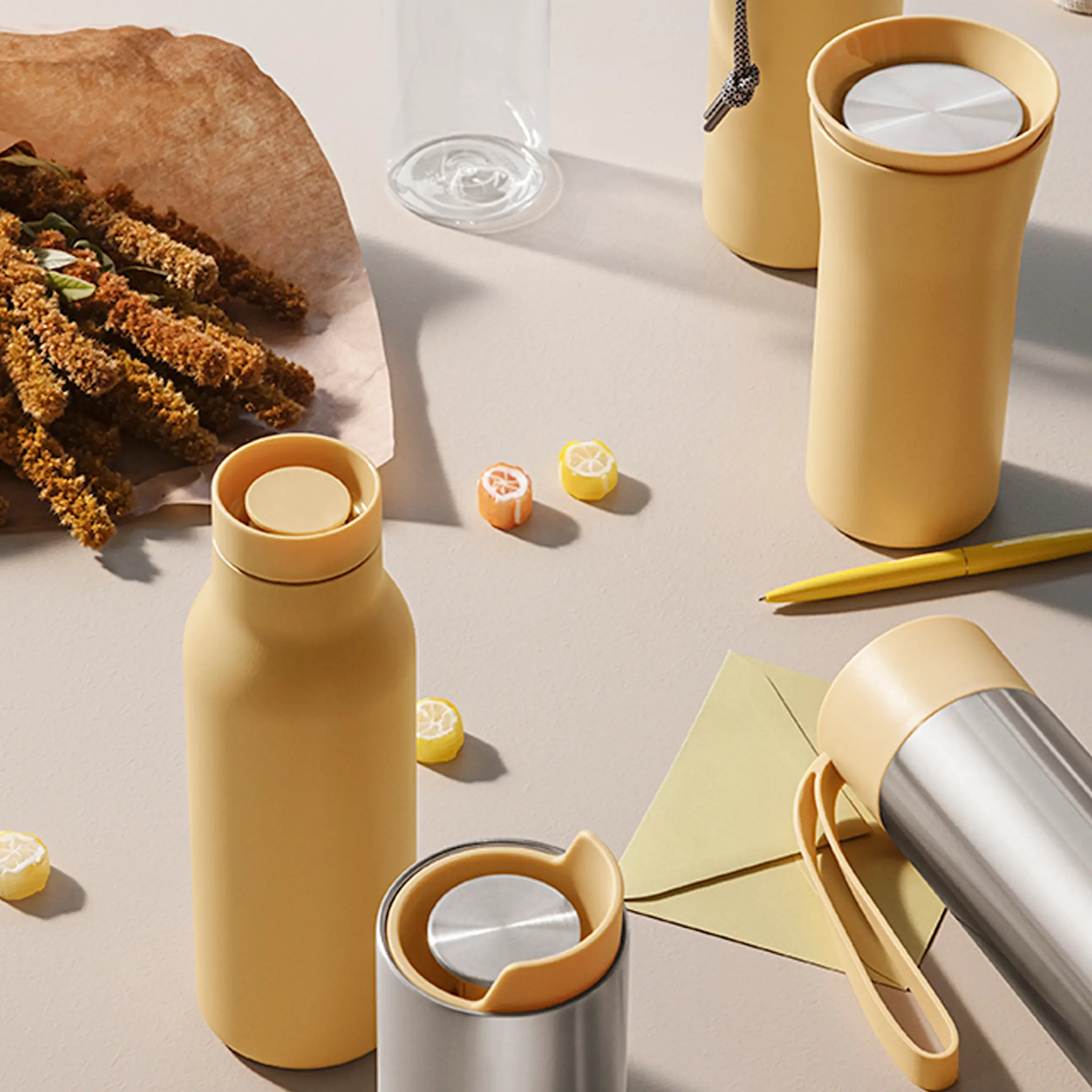 Eva Solo To Go Cup Termosmuki 35 cl Golden sand