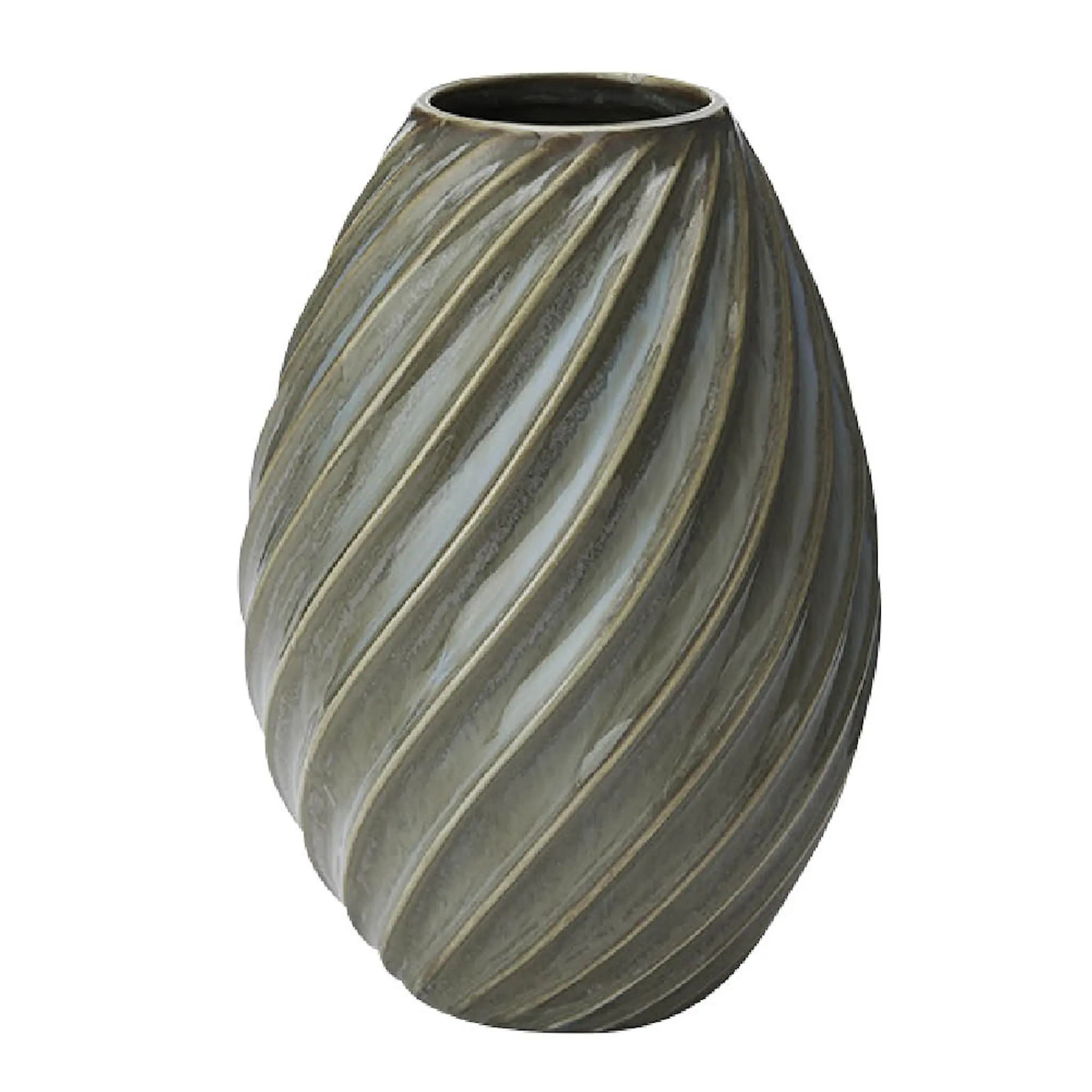 Morsö River maljakko 16 cm vihreä