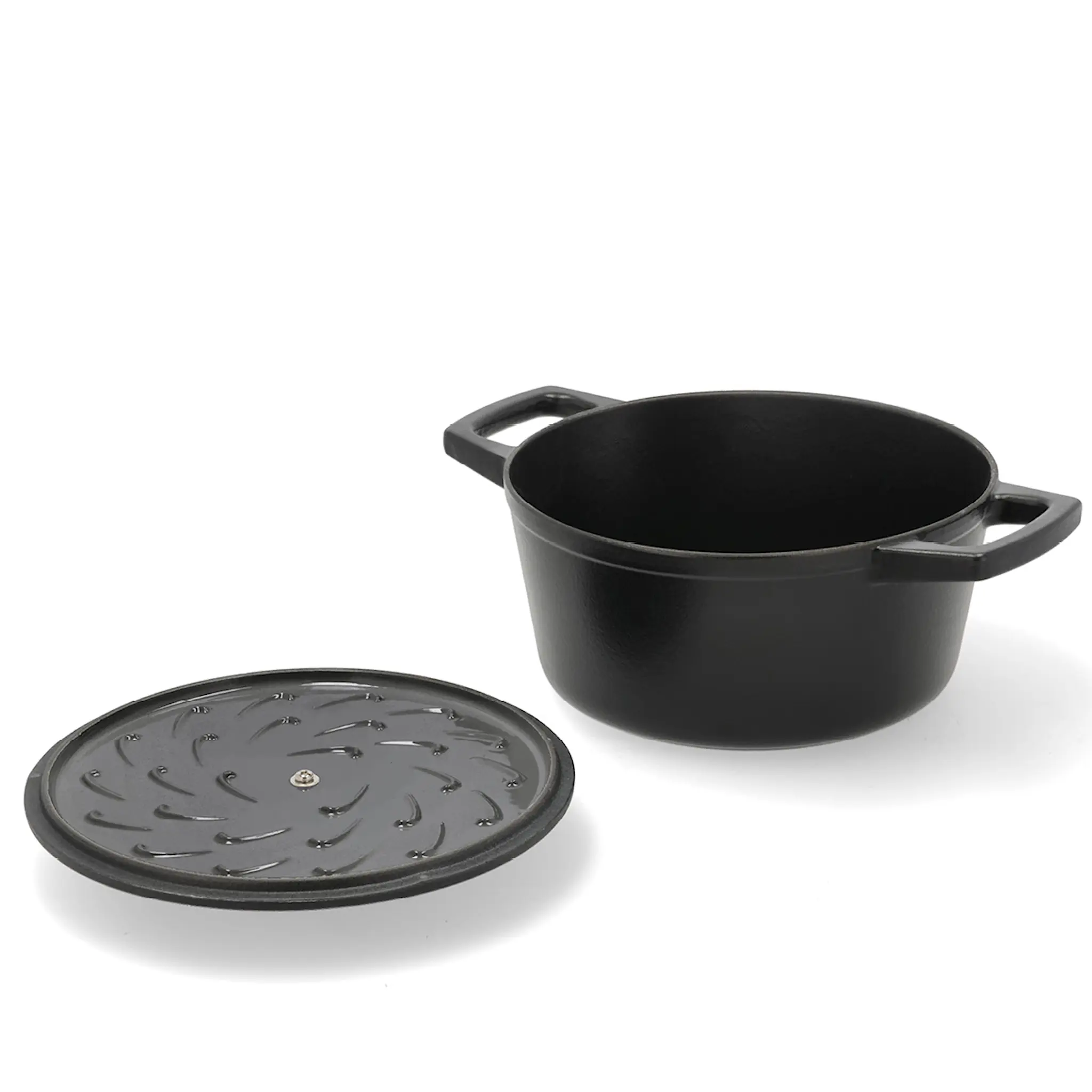 Holm Gjutjärnsgryta 3,6 L 22,5 cm svart