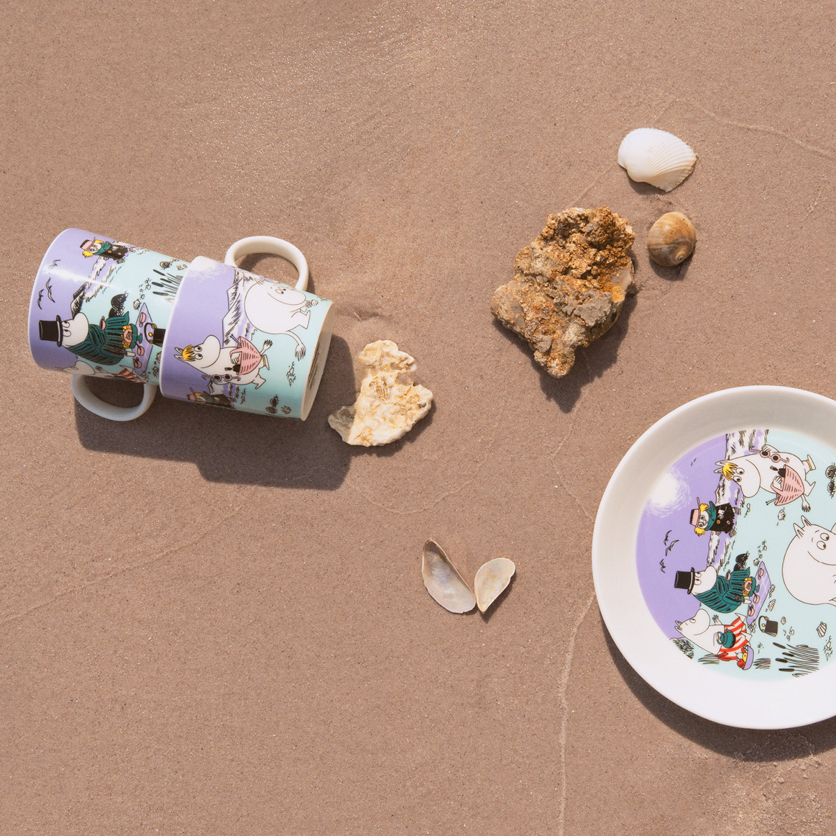 Moomin Arabia Mummikopp 30 cl Stranddag sommerkopp 2025