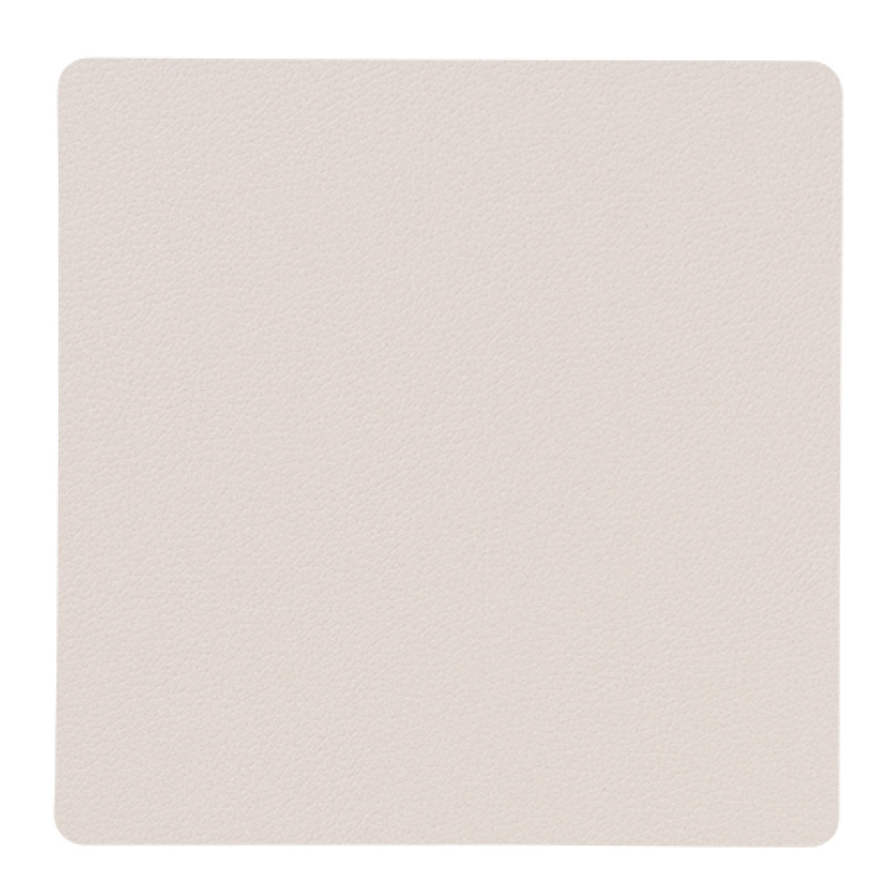 LIND DNA - Square Nupo Lasinalunen 10x10 cm Soft Nude