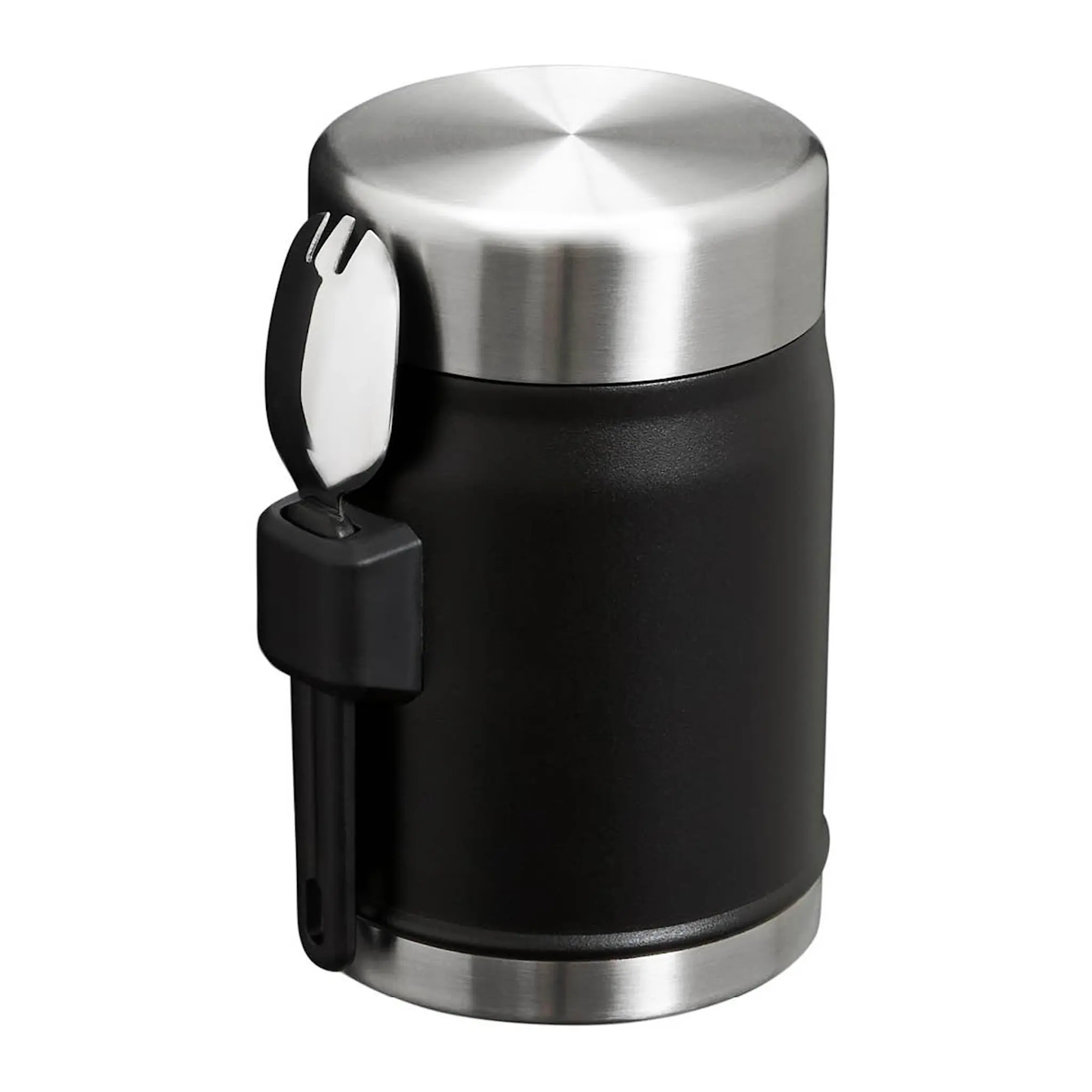 Stanley Classic mattermos med skje 0,4L svart