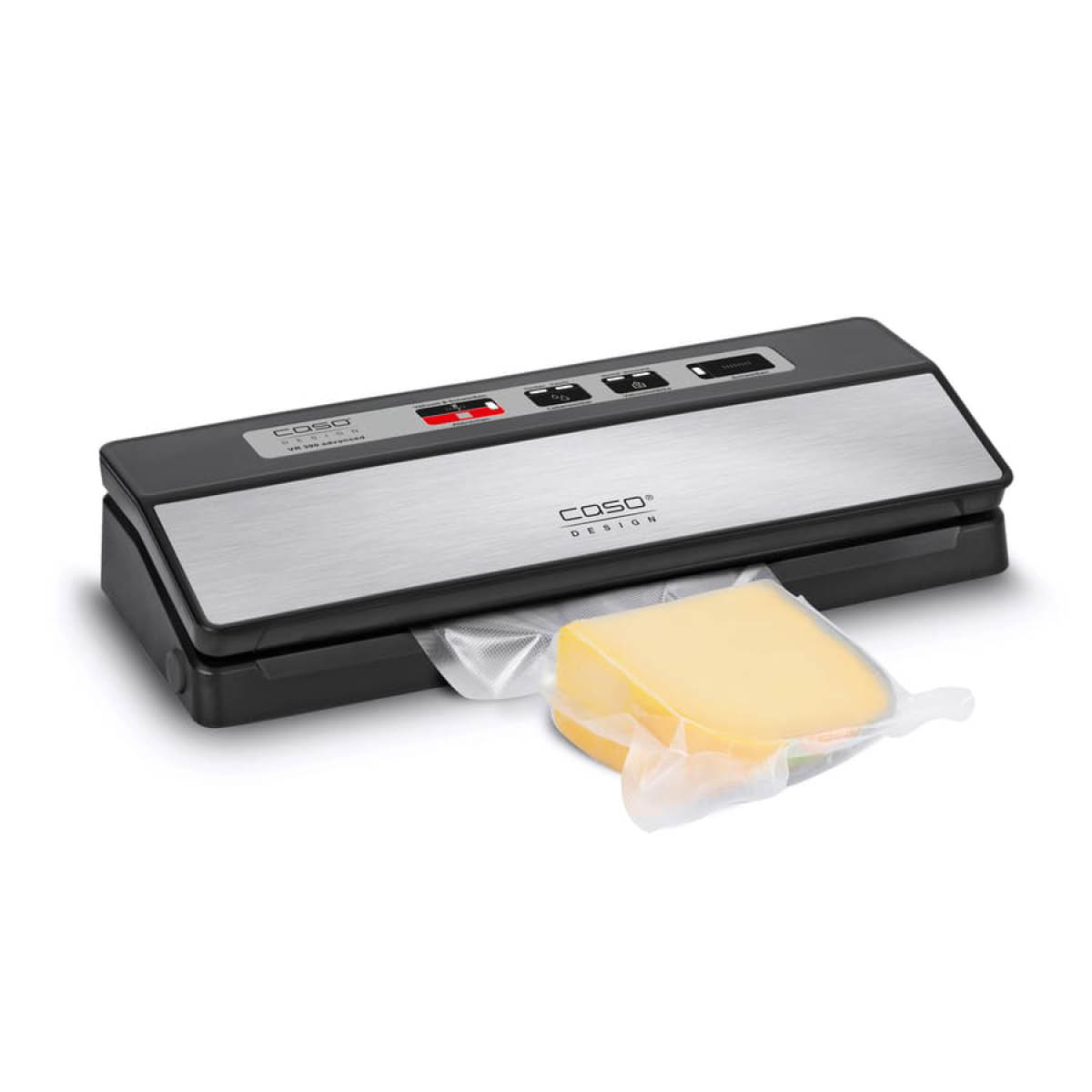 Caso VR 390 Advanced Tyhjiöpakkauslaite Hopea/Musta