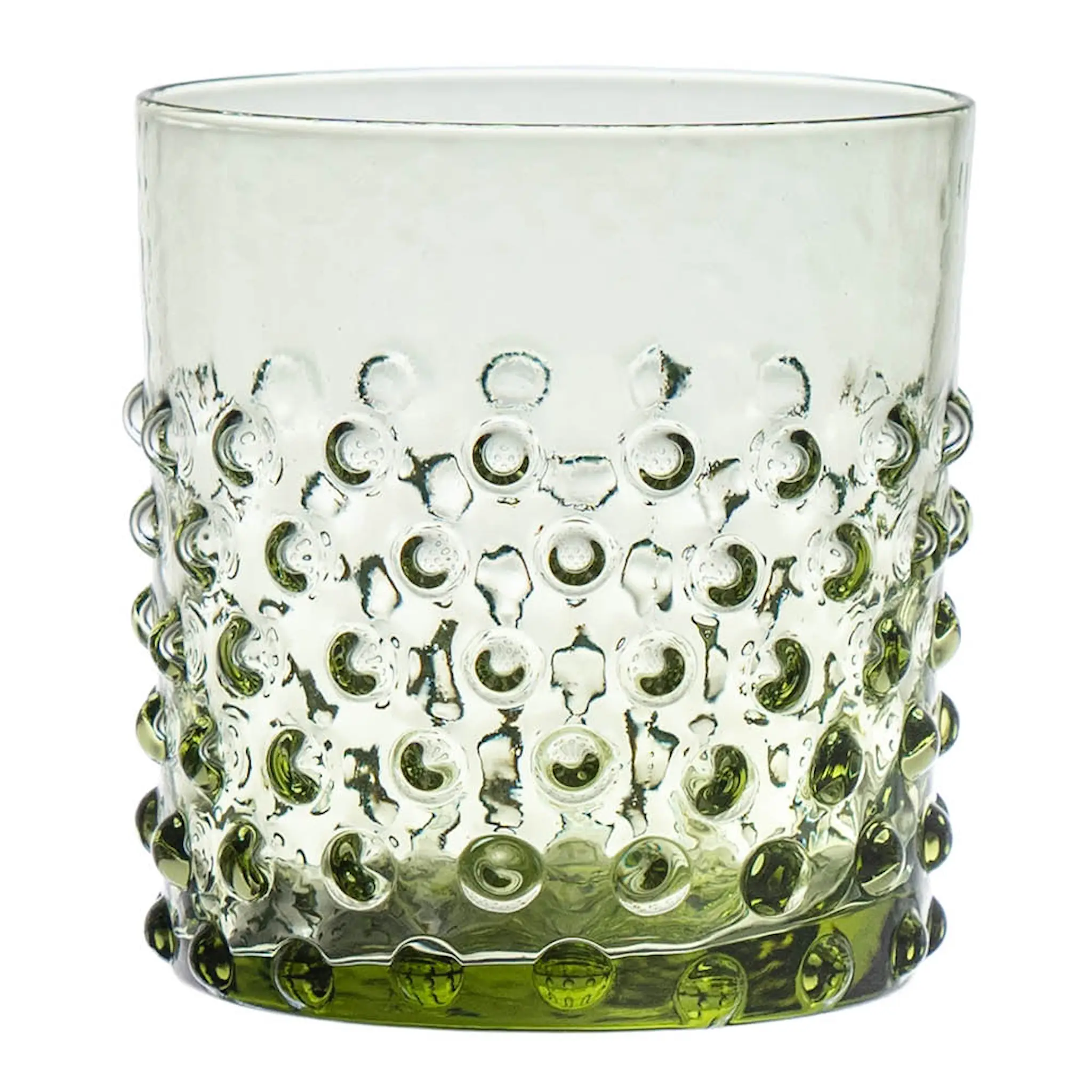 Klimchi Hobnail Vesilasi 15 cl Oliivinvihreä