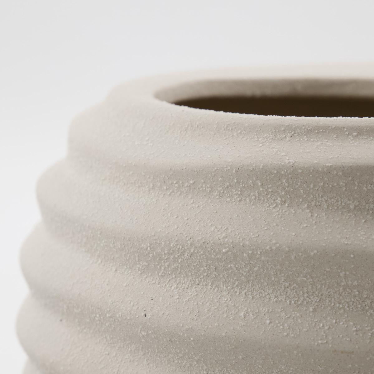 House Doctor Happ Kruka 20 cm Off-White