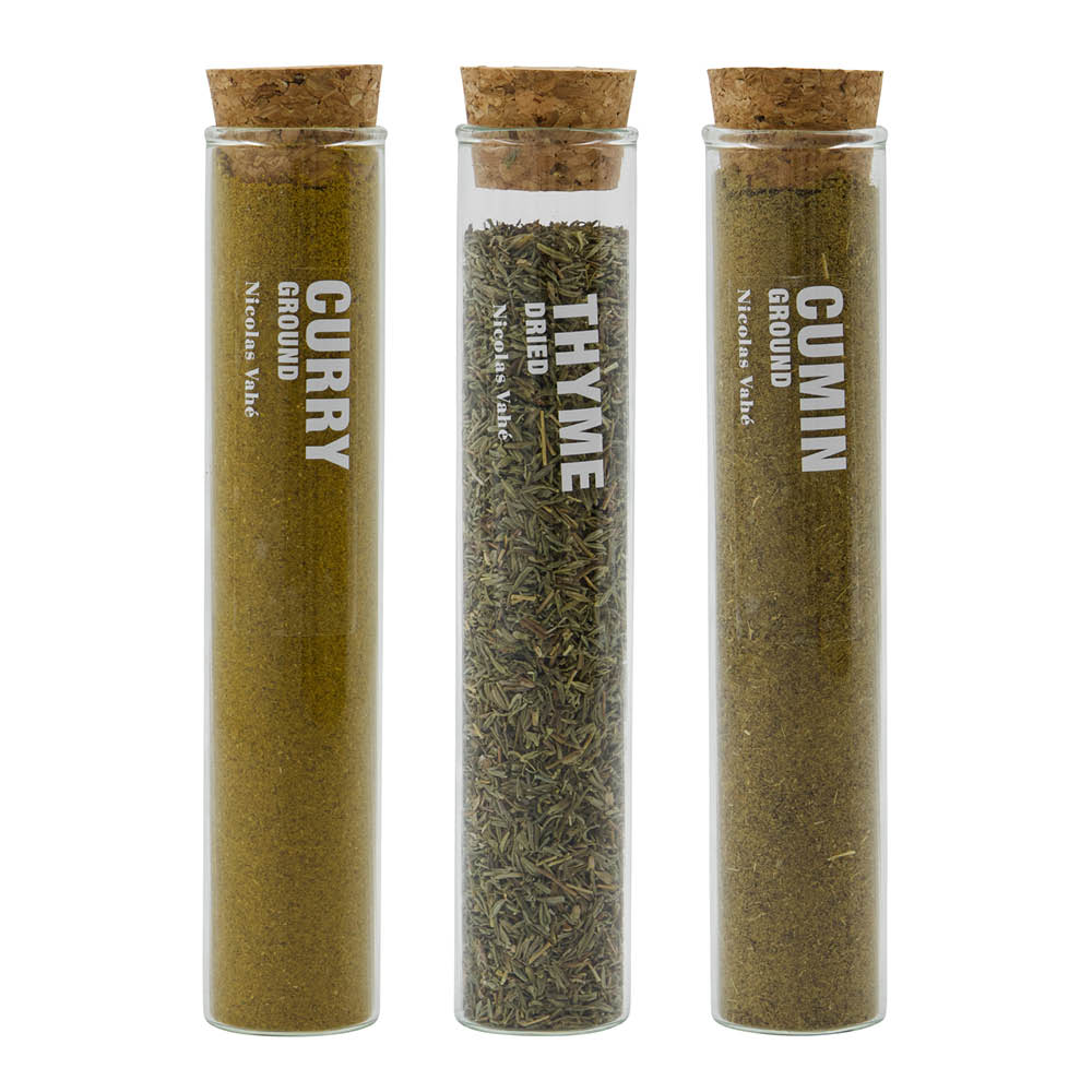 Nicolas Vahé Kryddset 43 g curry, timjan, spiskummin