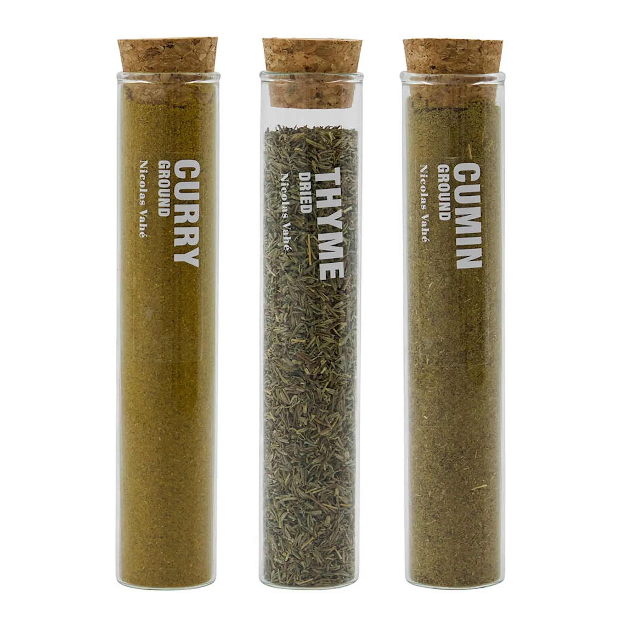 Nicolas Vahé Kryddset 43 g curry, timjan, spiskummin