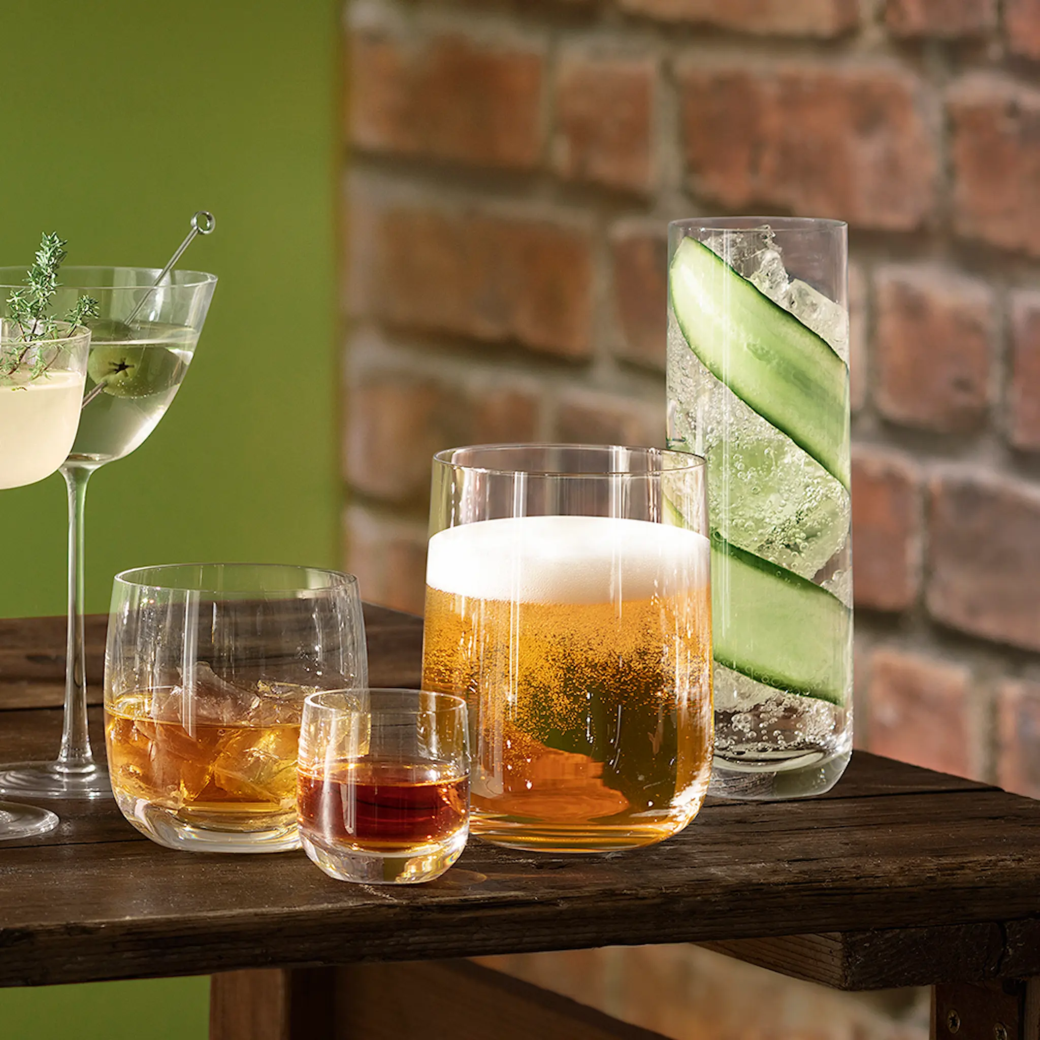 LSA International Borough Tumbler 30 cl 4-pack