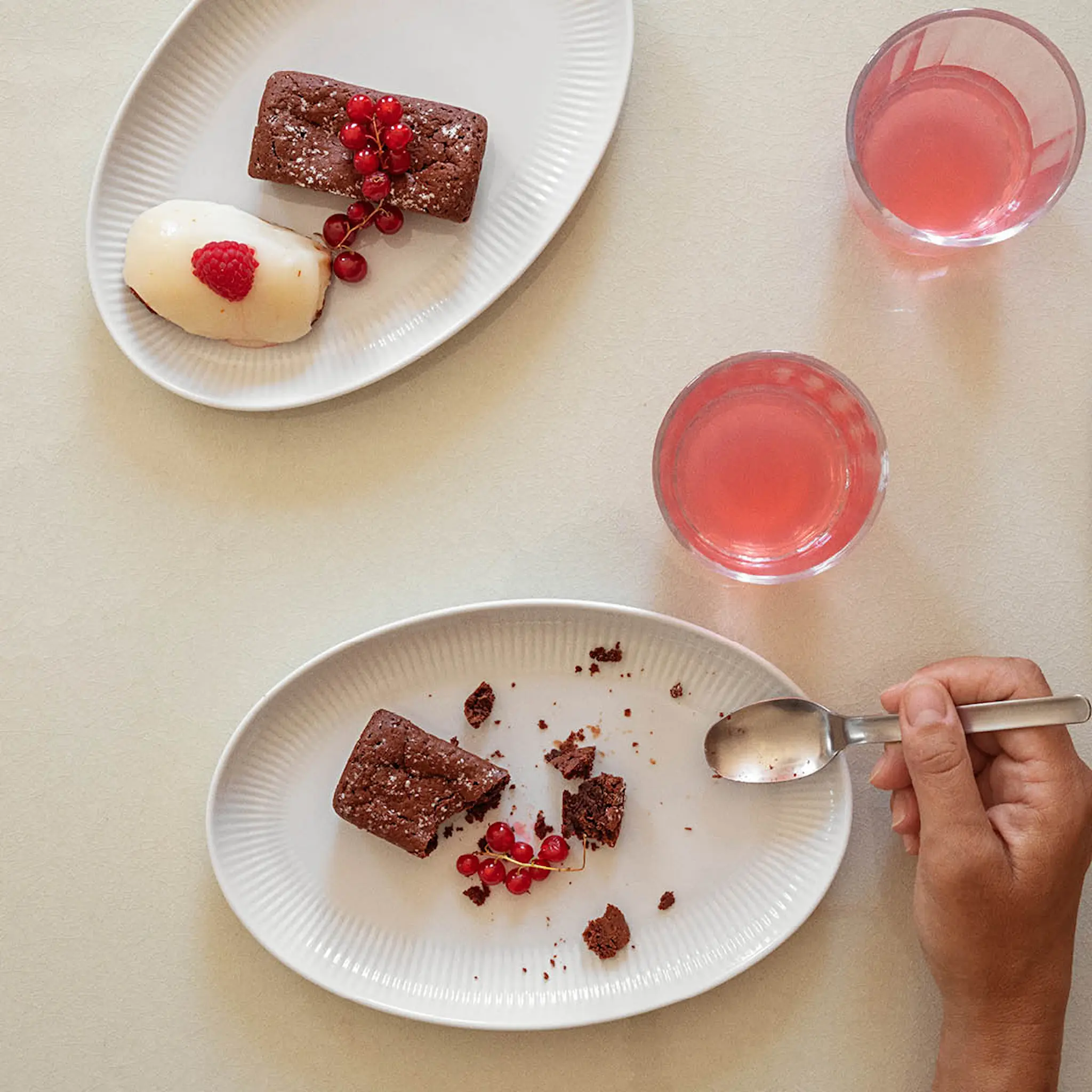 Eva Trio Legio Nova Lautanen soikea 24,5 cm Valkoinen