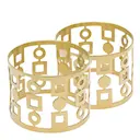 Anima Servettringar 5 cm 2-pack Mässing