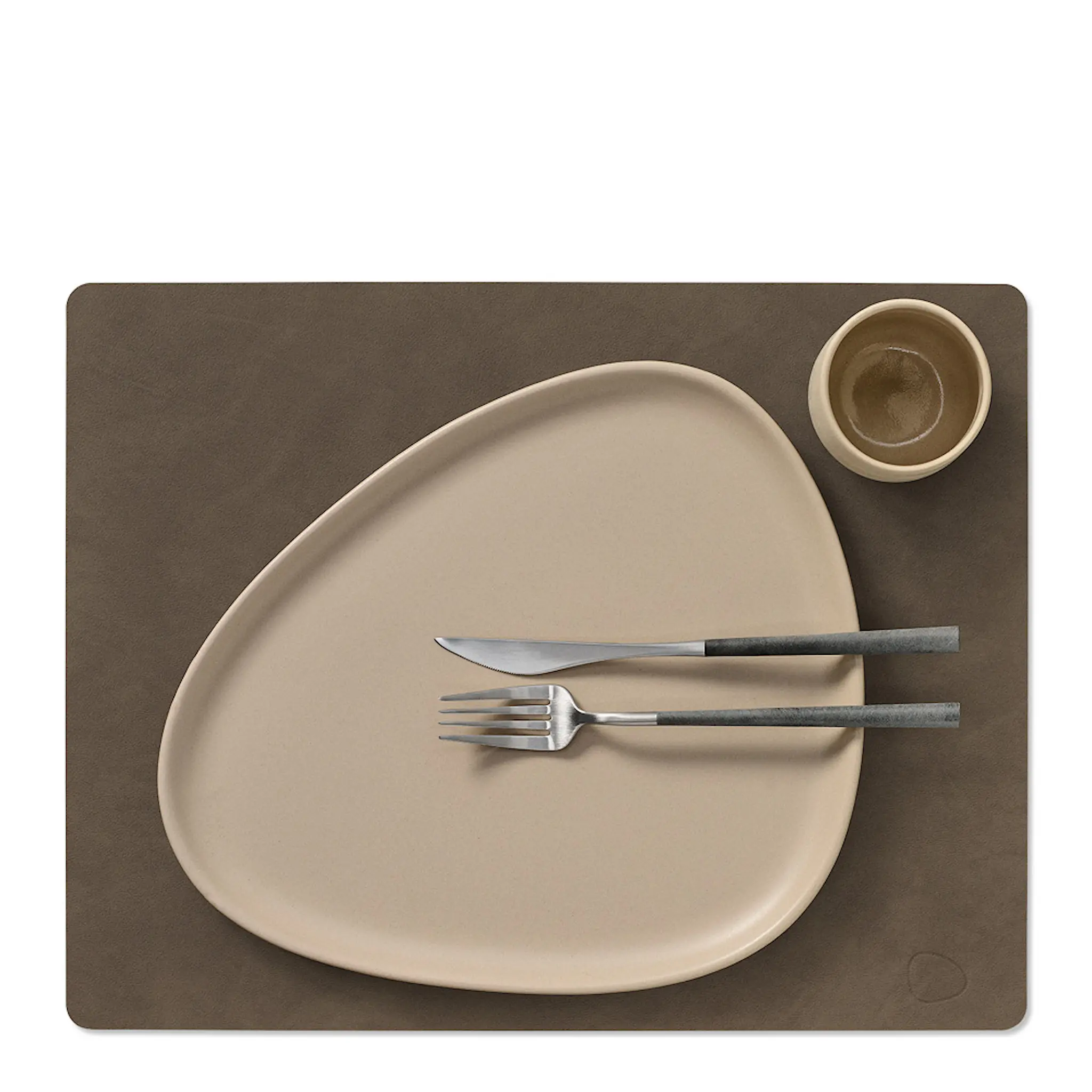 LIND DNA Nupo Square Bordstablett 35x45 cm Caviar