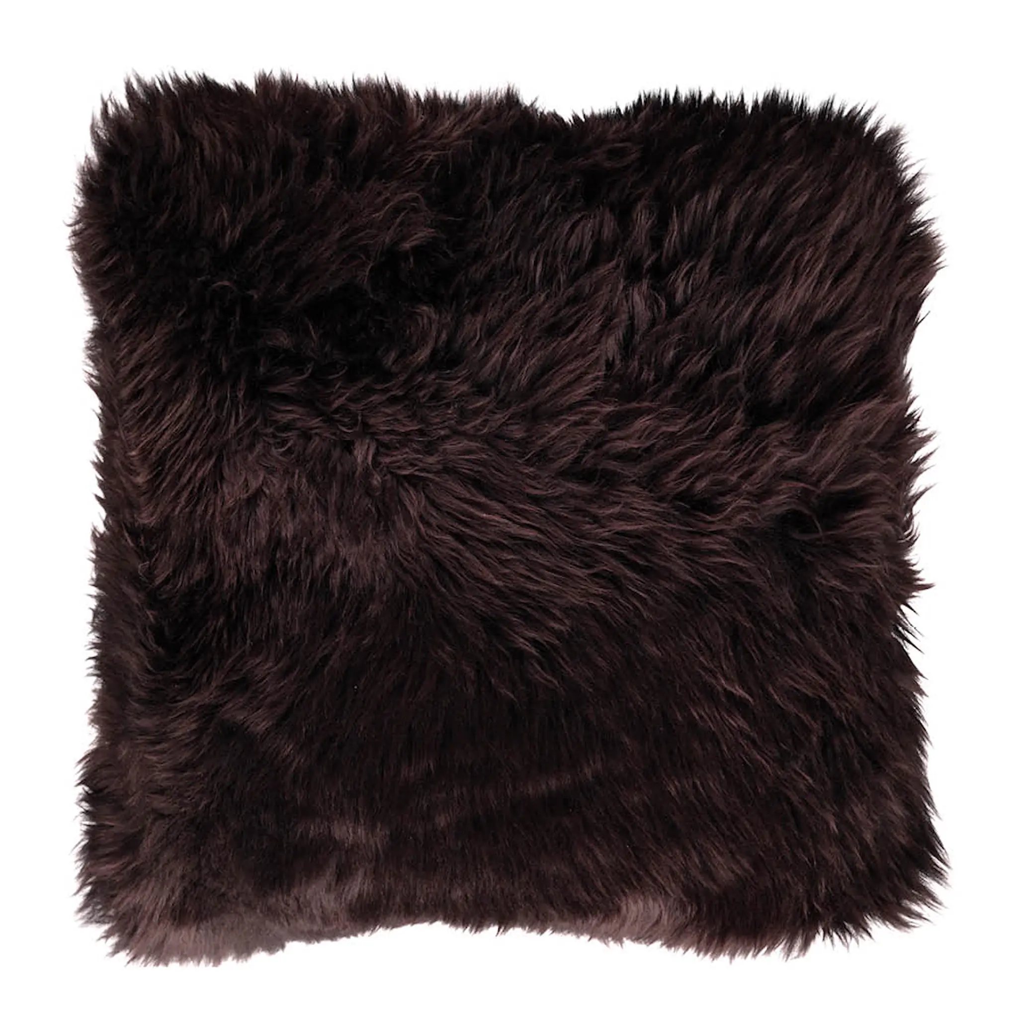 Natures Collection Tyynynpäällinen New Zealand lampa 40x40 cm suklaa