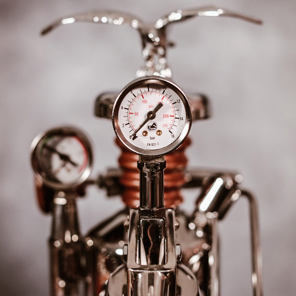 La Pavoni Esperto Manuell Kaffemaskin med Hävarm Mässing