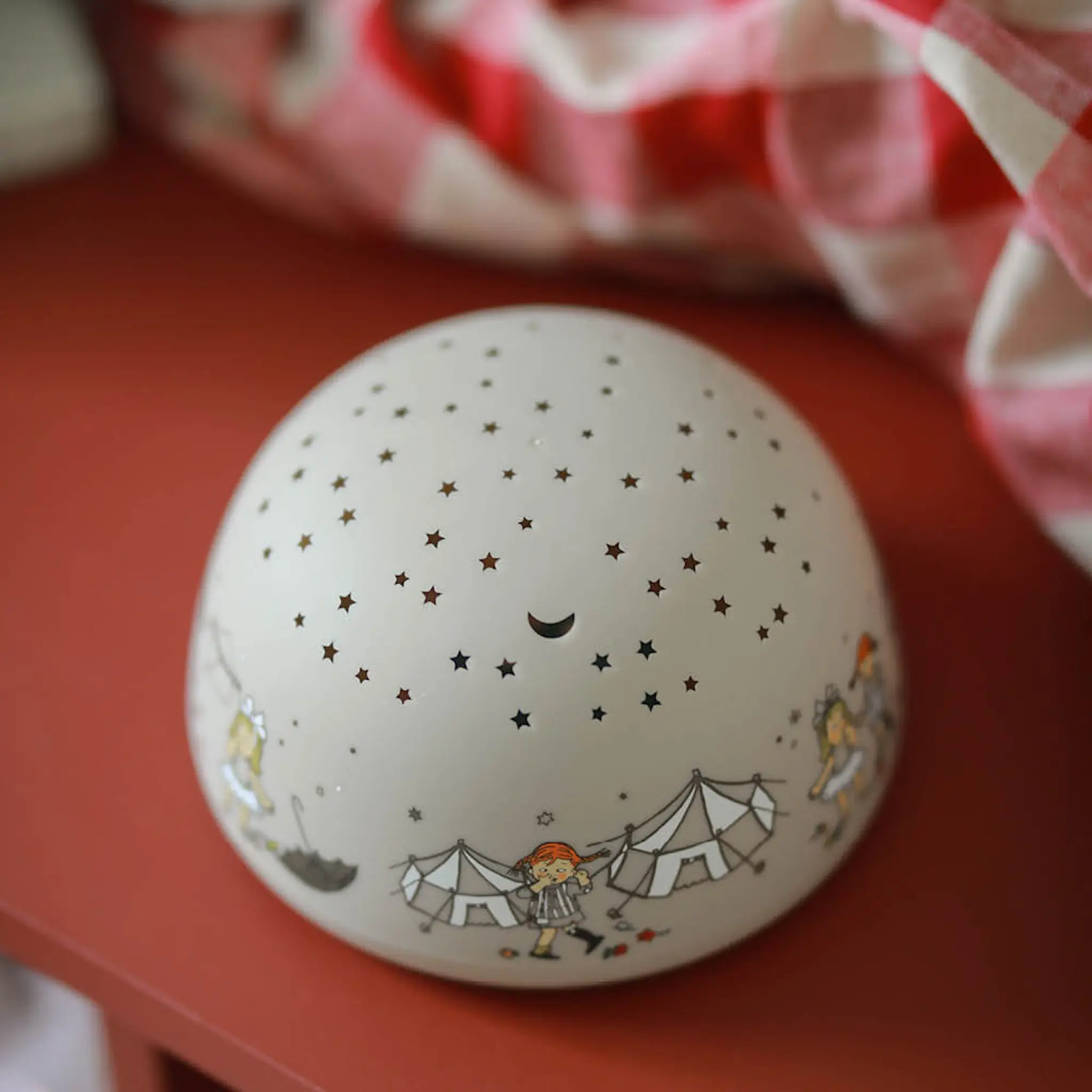 Rätt Start Pippi nattlampa med stjärnhimmel och musik