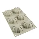 Silikonform Mini Goccia 6 st 6,8x3,3 cm