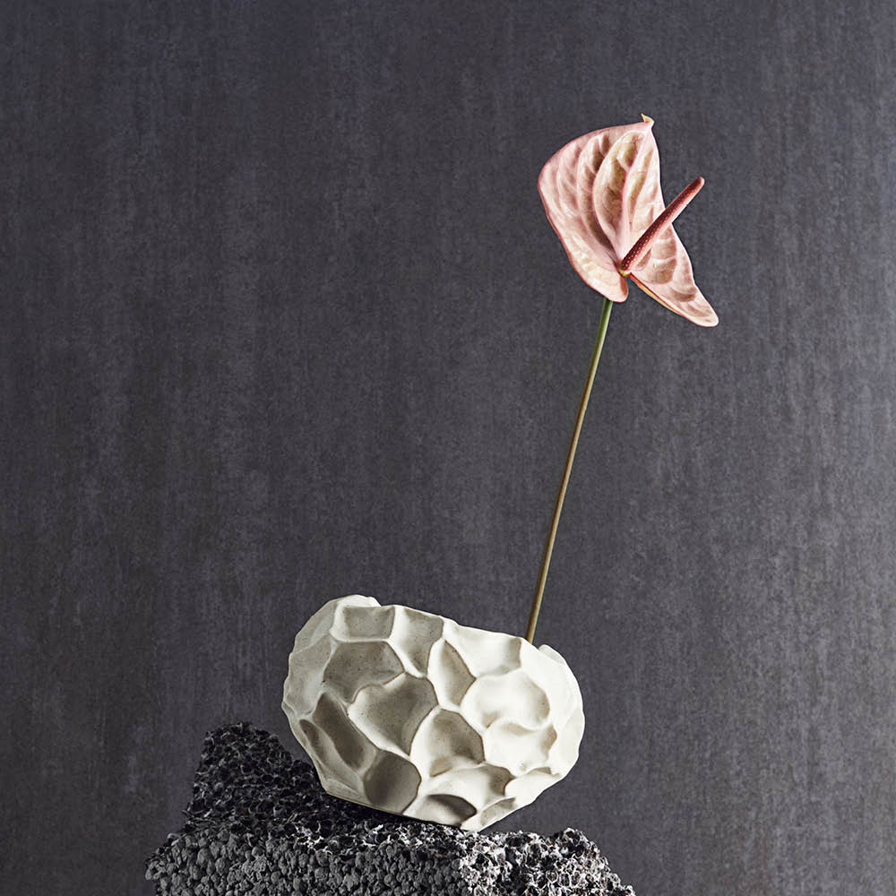 Muubs Soil kruka 11,5x18 cm vanilj