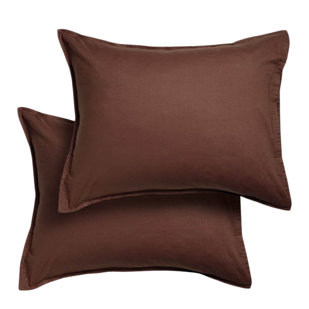 Midnatt Cortado örngott 50x60 cm 2-pack brun