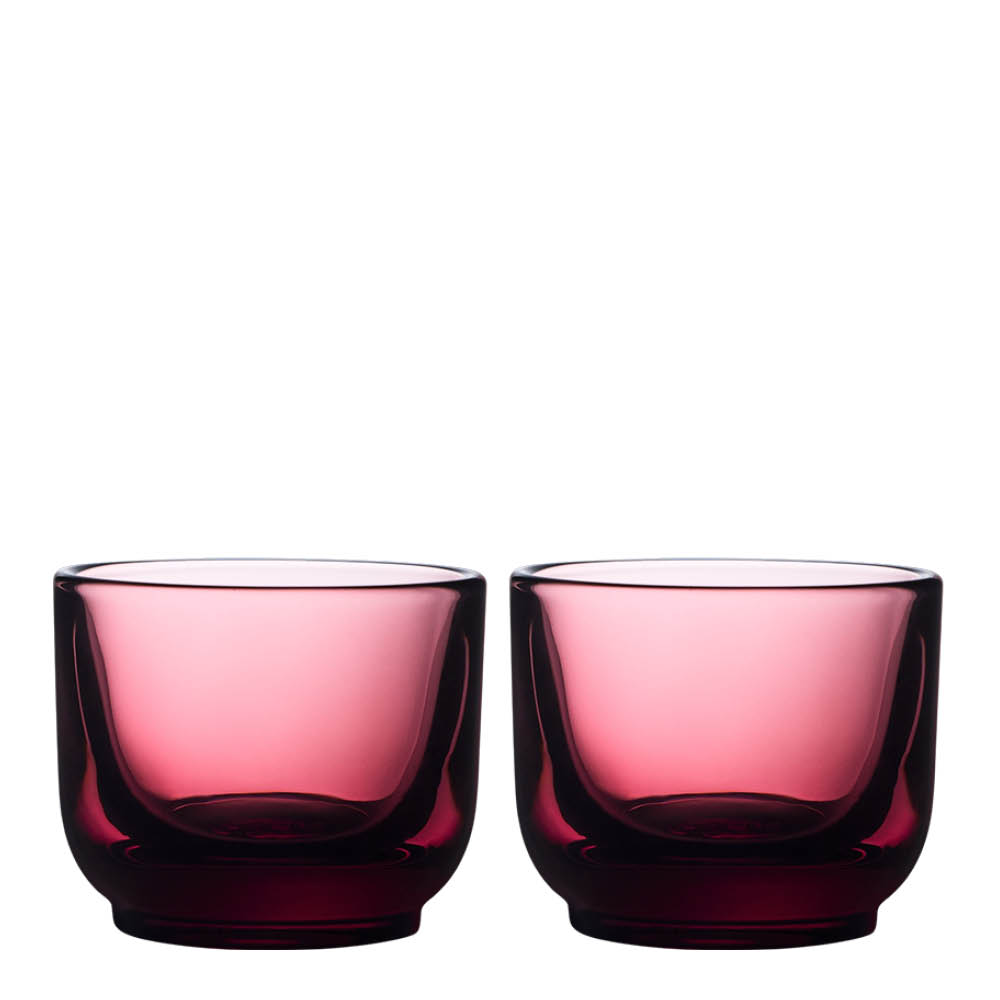 Fellow Pirch espressoglas 9 cl 2-pack Garnet