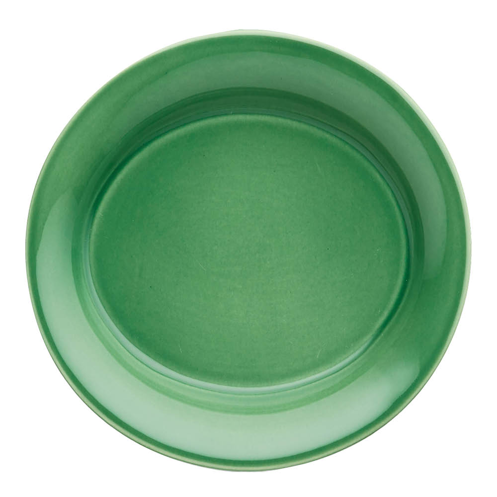 Kähler Ursula Tallrik Oval 22x16 cm Grön