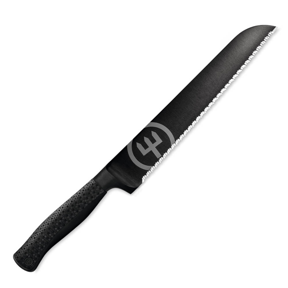 Wüsthof Performer brödkniv 23 cm dubbeltandad svart