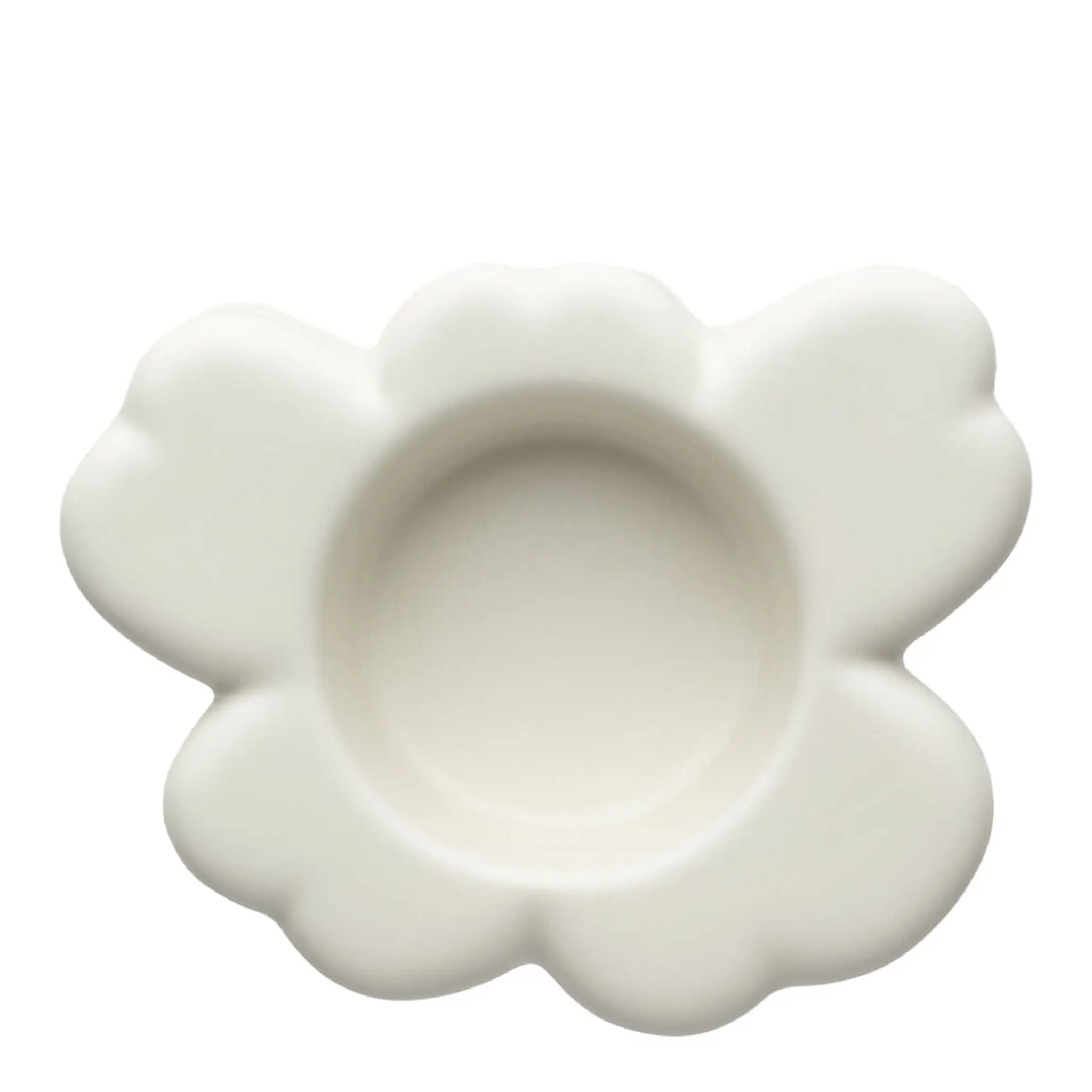Marimekko Unikko ljushållare 10 cm matt vit