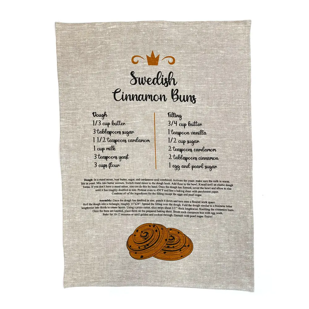 Keittiöpyyhe 50x70 Swedish Cinnamon Buns