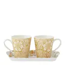 Morris & Co mugg 18 cl och bricka set 3 delar Fruits & Marigold