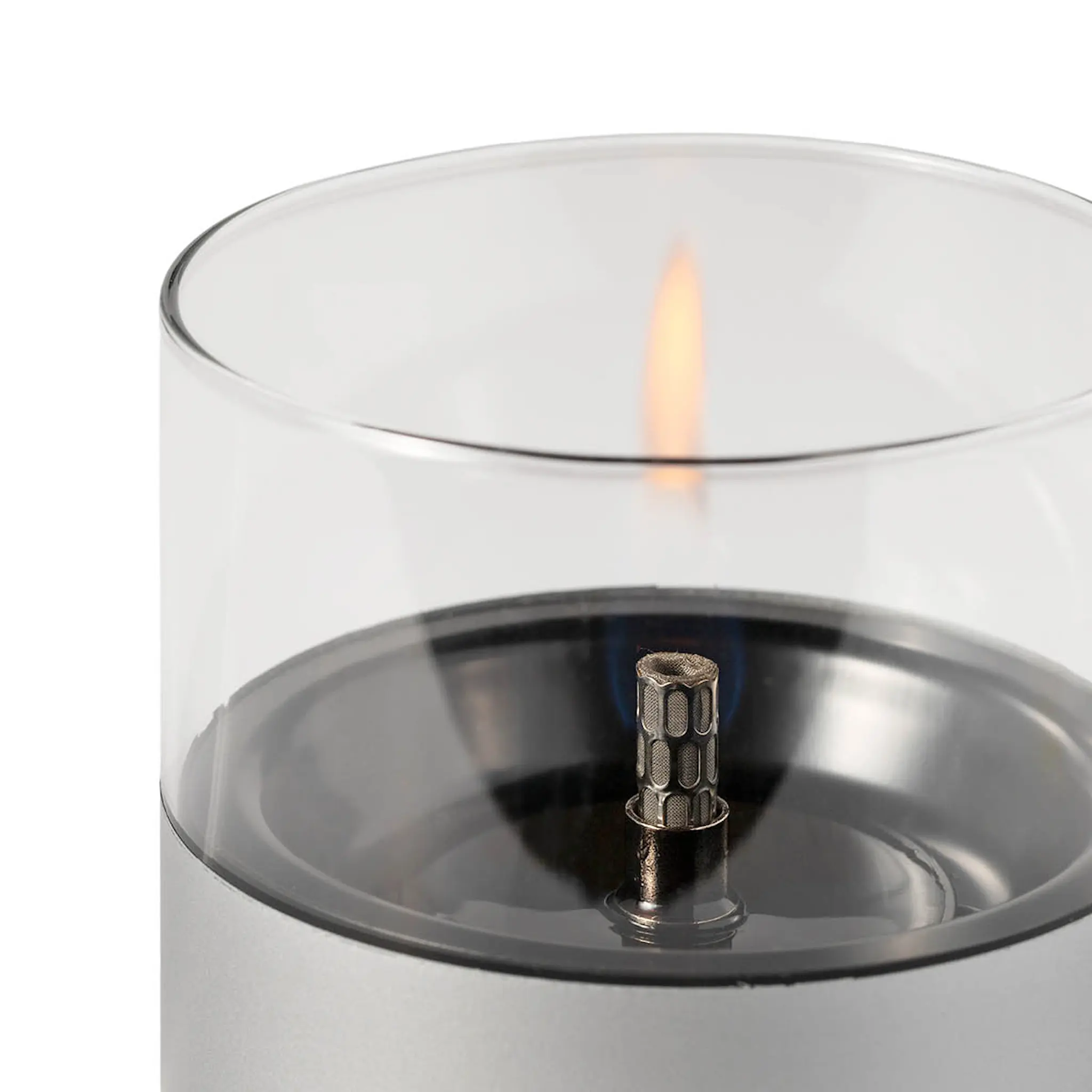 Tenderflame Lilly Sisustustuli 10 cm Vaaleanharmaa