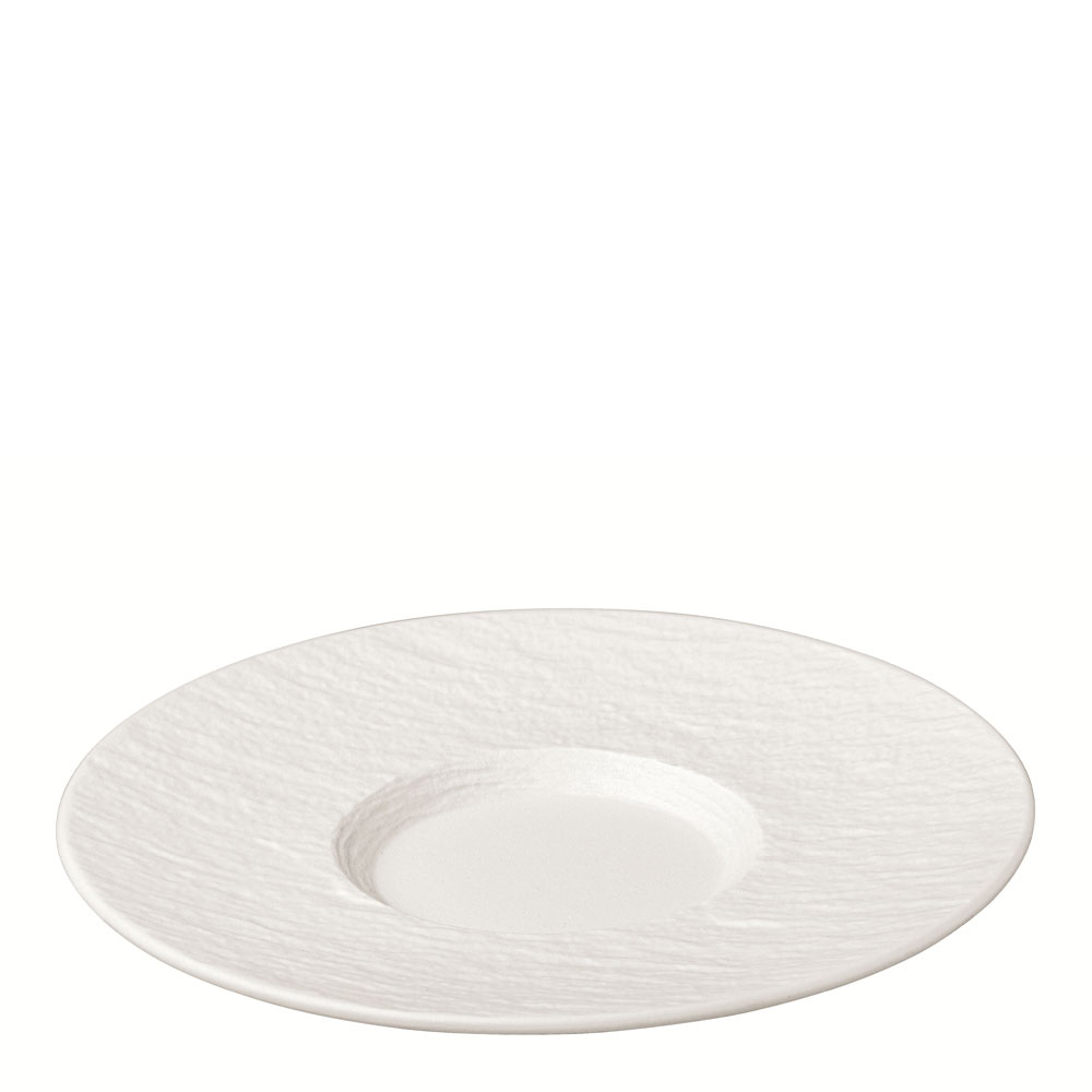 Villeroy & Boch - Manufacture Rock Kahvikupin aluslautanen 15,5 cm Valkoinen