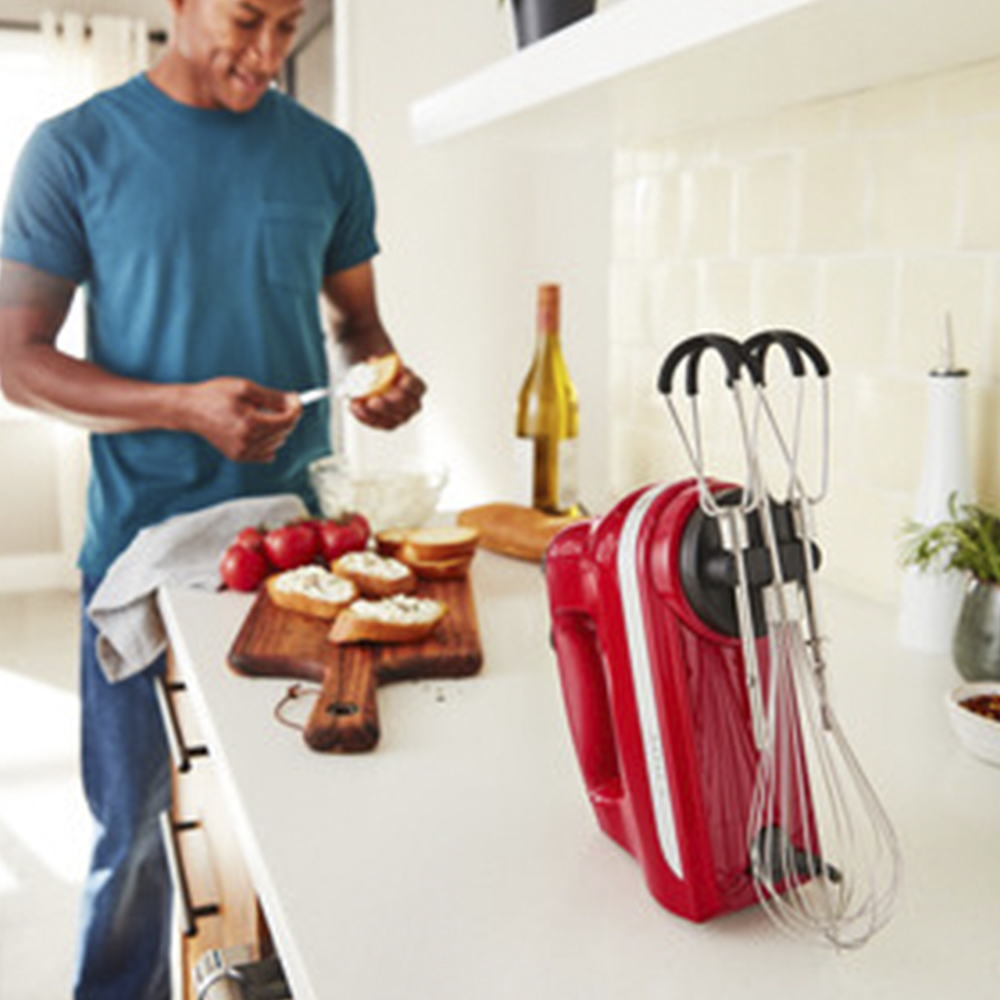 KitchenAid KitchenAid Midline Elvisp 6 hastigheter Röd