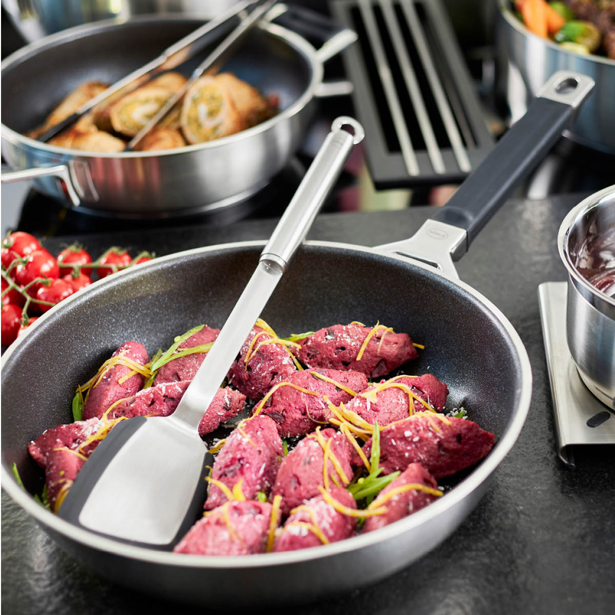 Rösle Stekespade L35,5 cm stål/svart