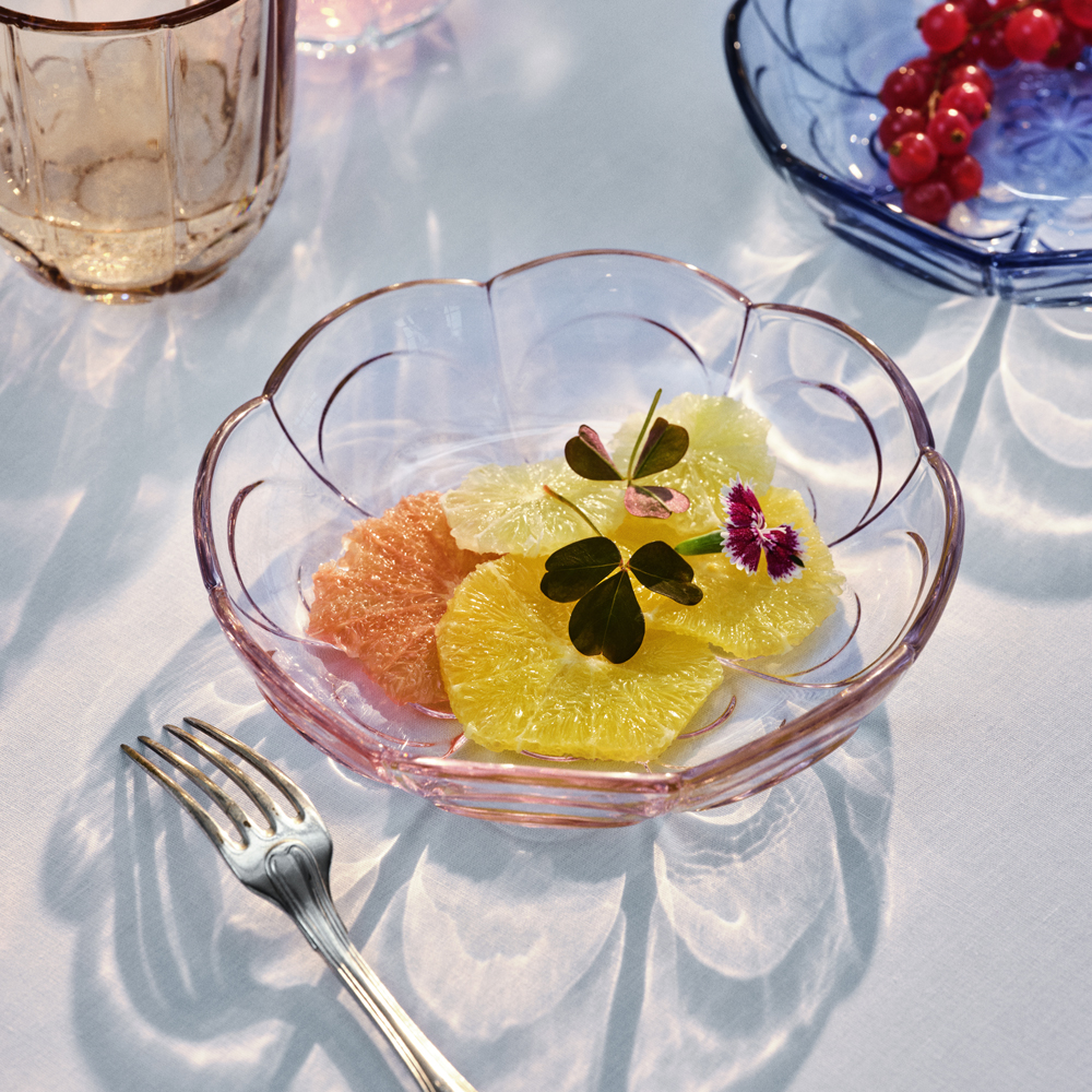 Holmegaard Lily Assiett 16 cm 2-Pack Cherry Blossom