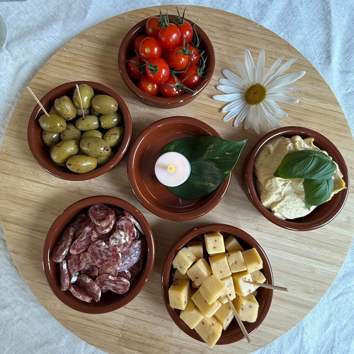 Regas Tapasform 11,5 cm 6-pack terrakotta