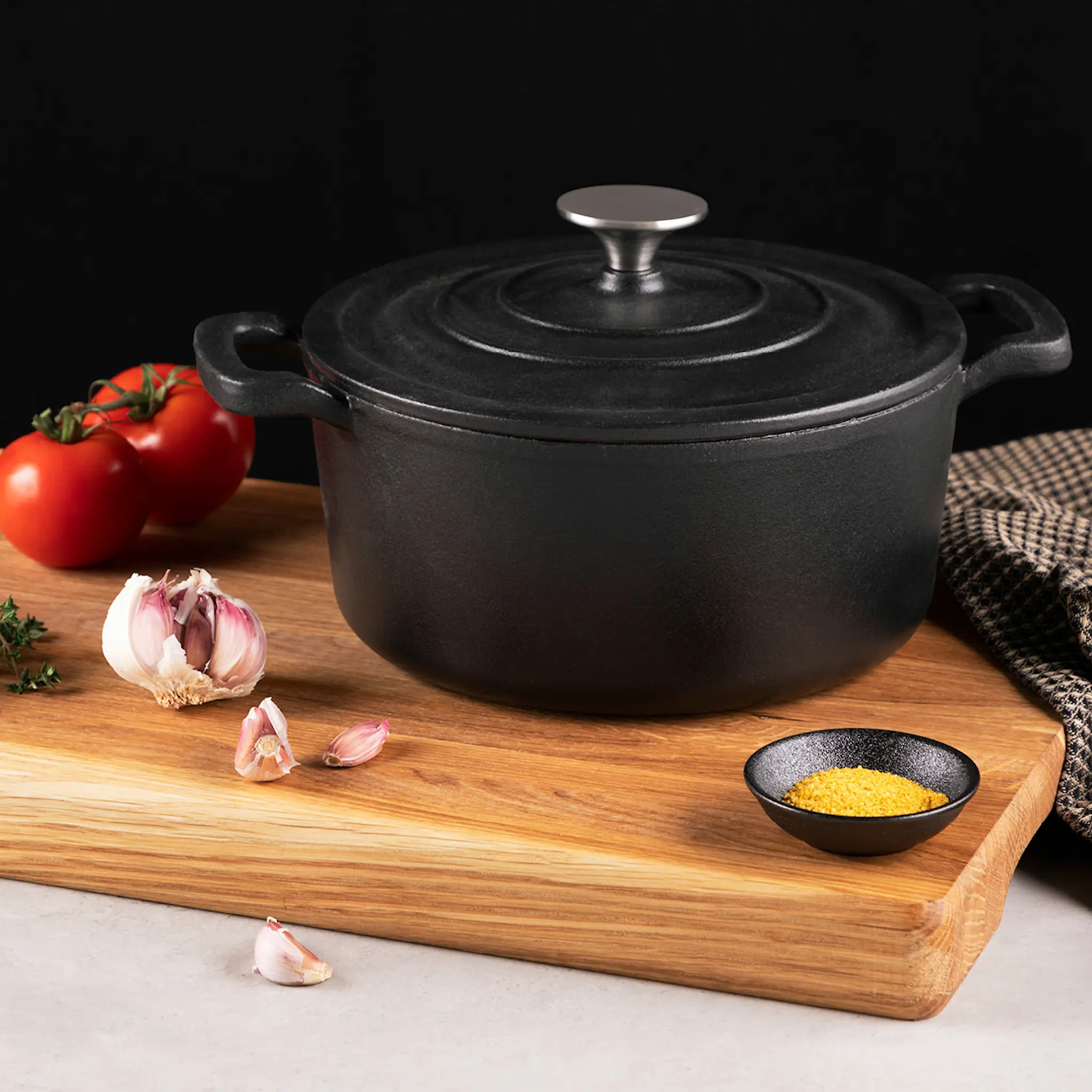 Maku Kitchen Life Gjutjärnsgryta 5,2 L 24 cm