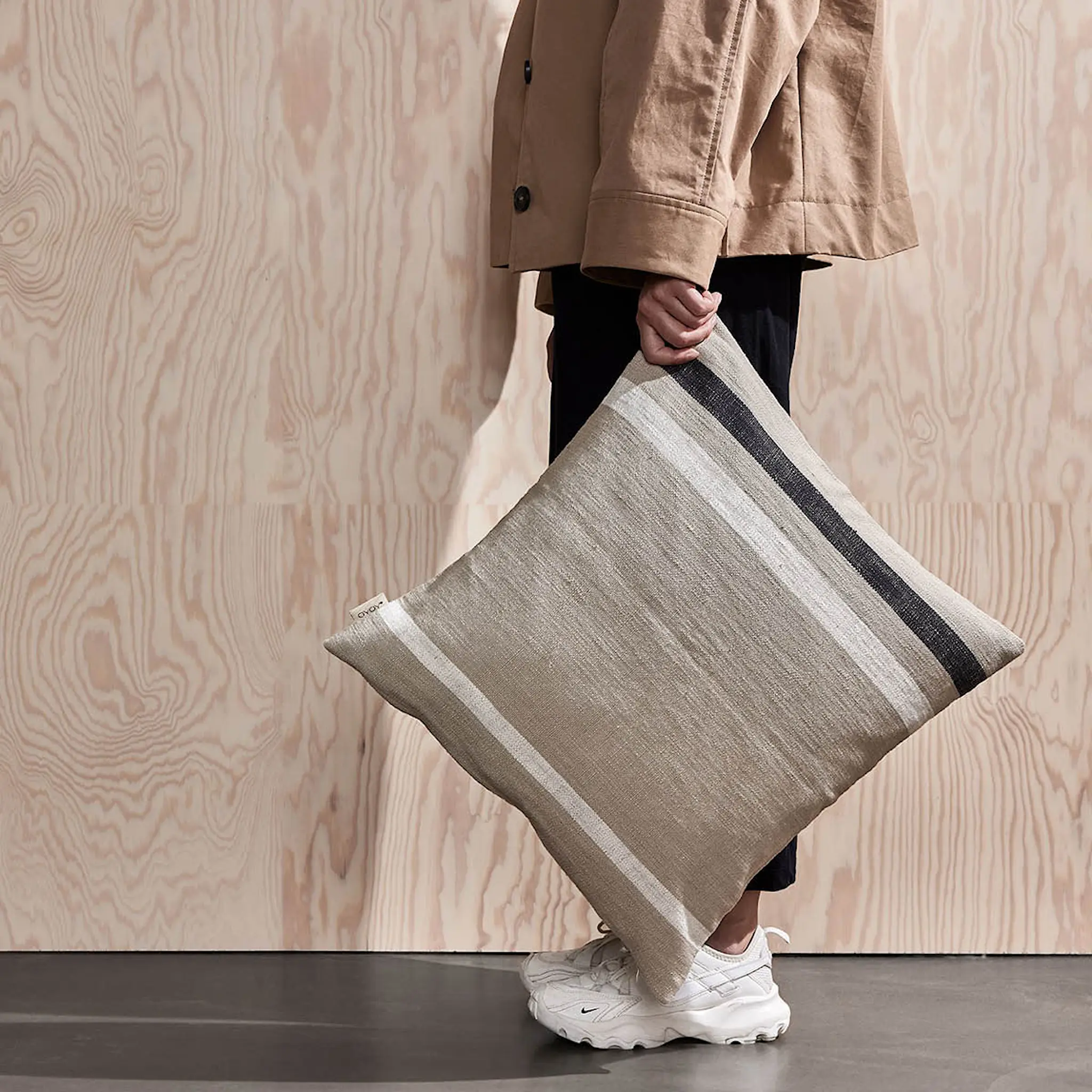 OYOY Sofuto kuddfodral 50x50 cm Clay