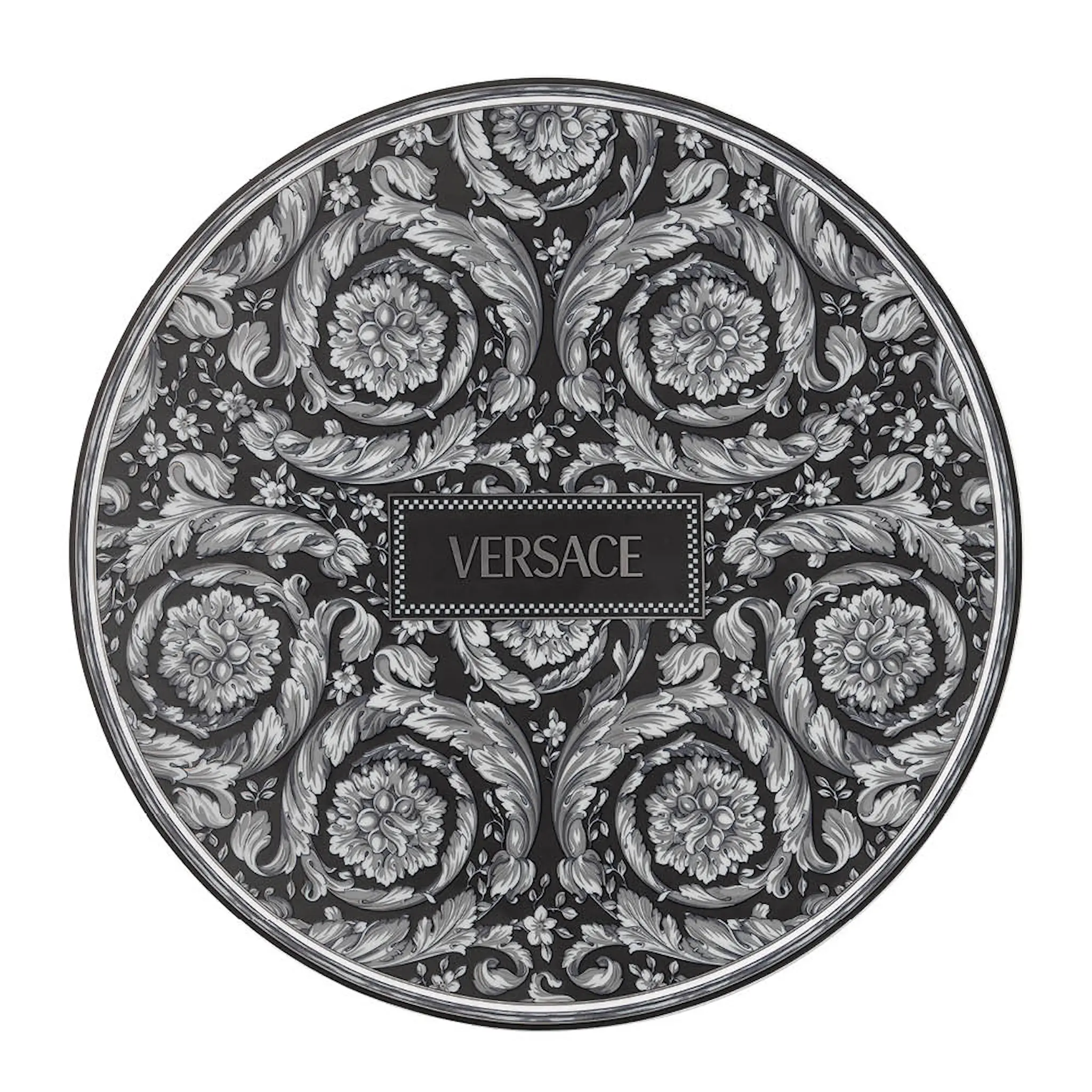 Versace Barocco aluslautanen 33 cm haze