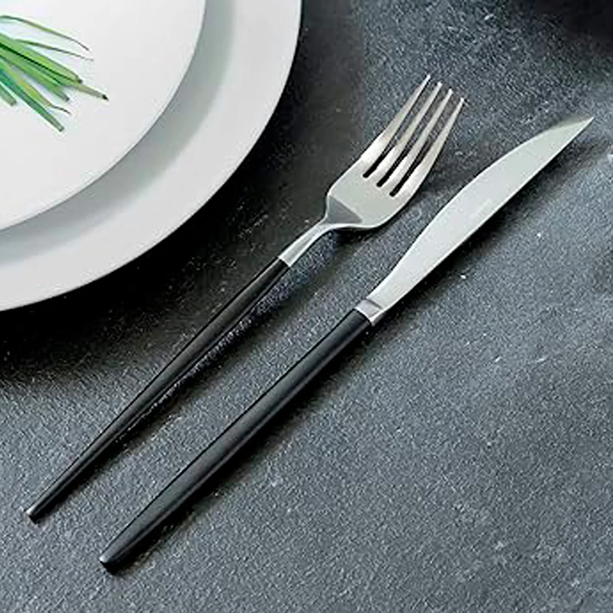 Amefa Soprano Aterimet 16 osaa Musta