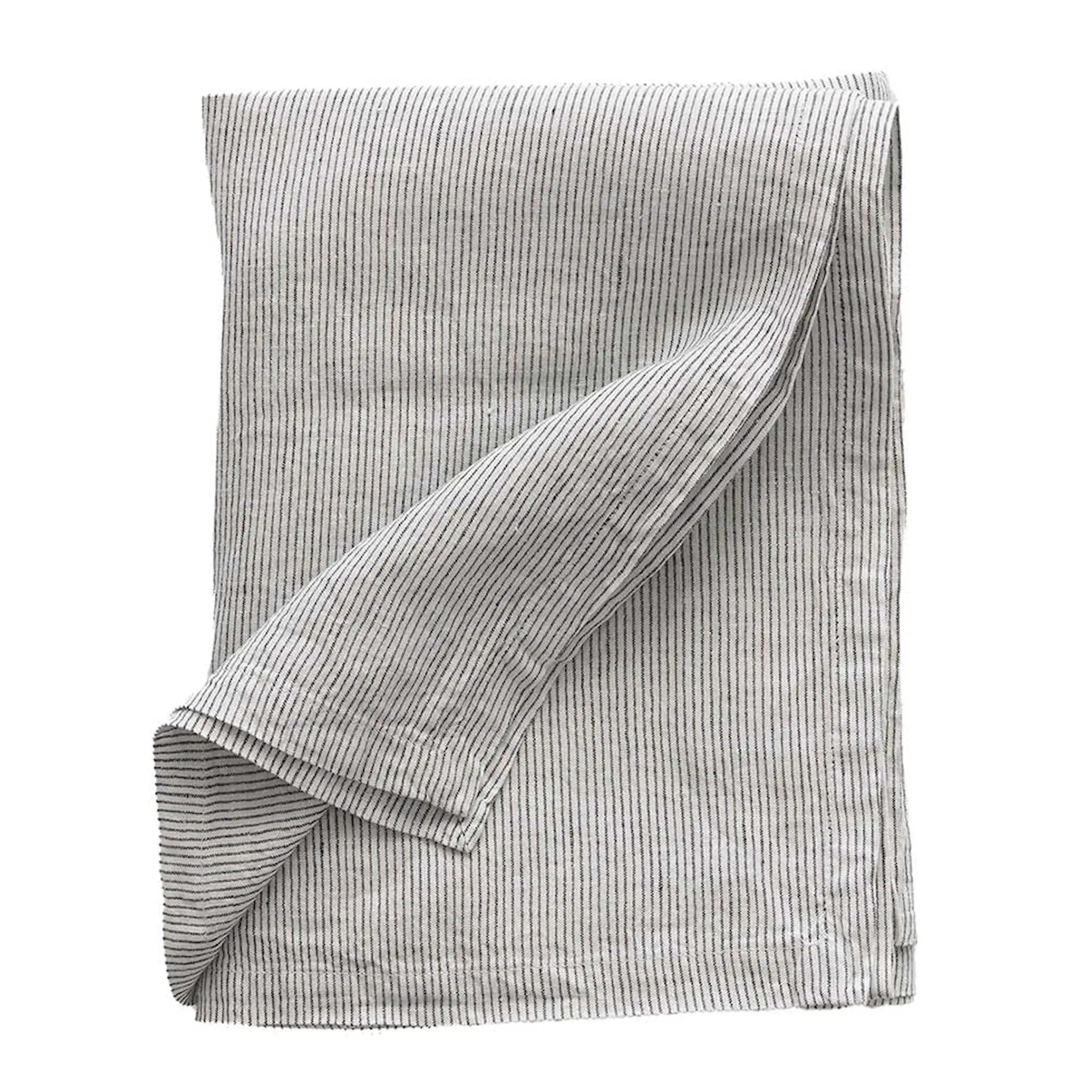 Tell Me More Linneduk 145x270 cm pinstripe linen