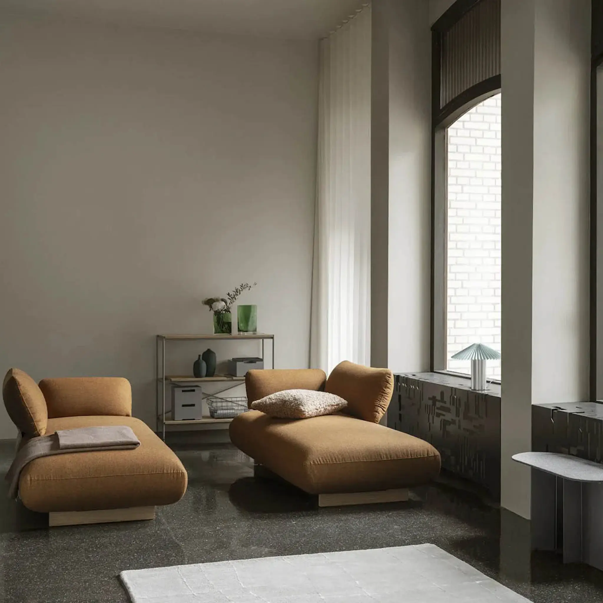 Blomus Duasis vas medium 28x18x10 cm grön