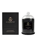Doftljus med glaskupa black cashmere
