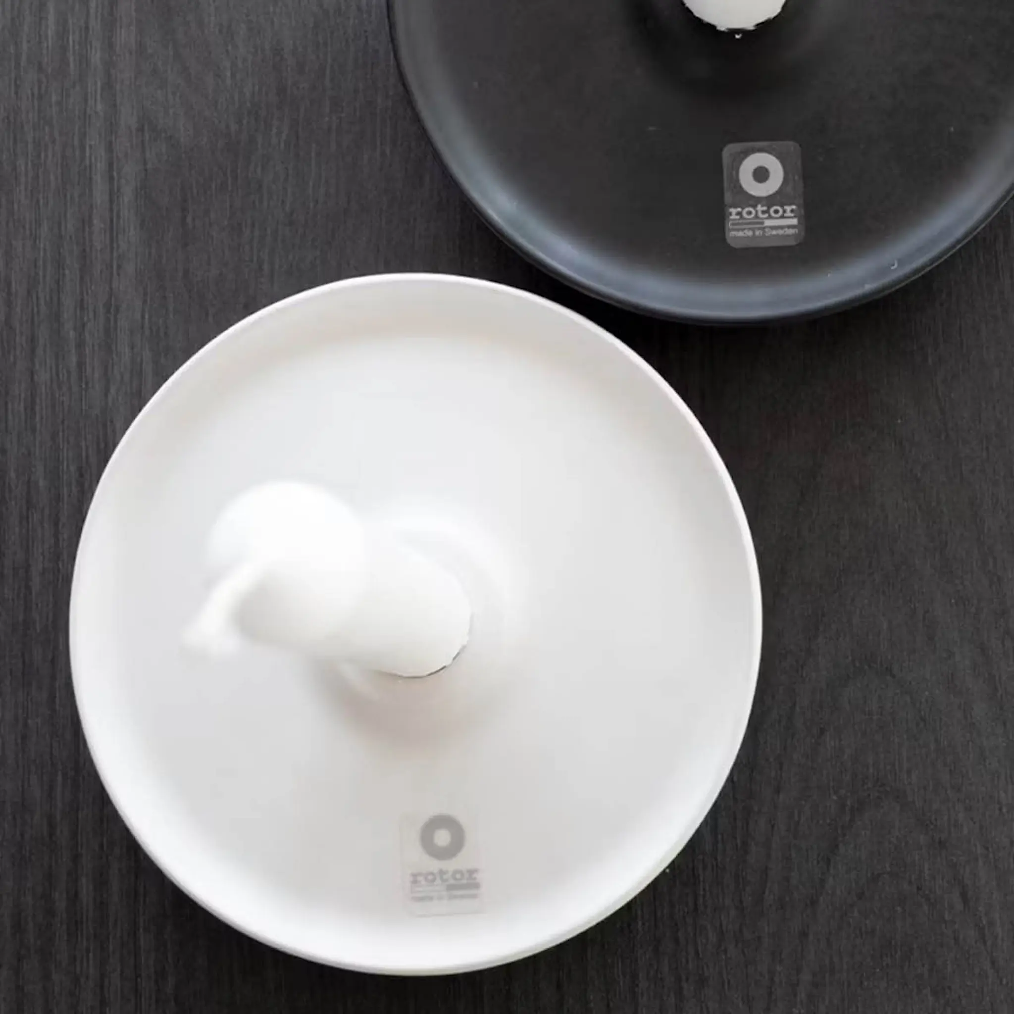 Rotor Design Signatur ljusstake Galax 13,5x13,5 cm vit