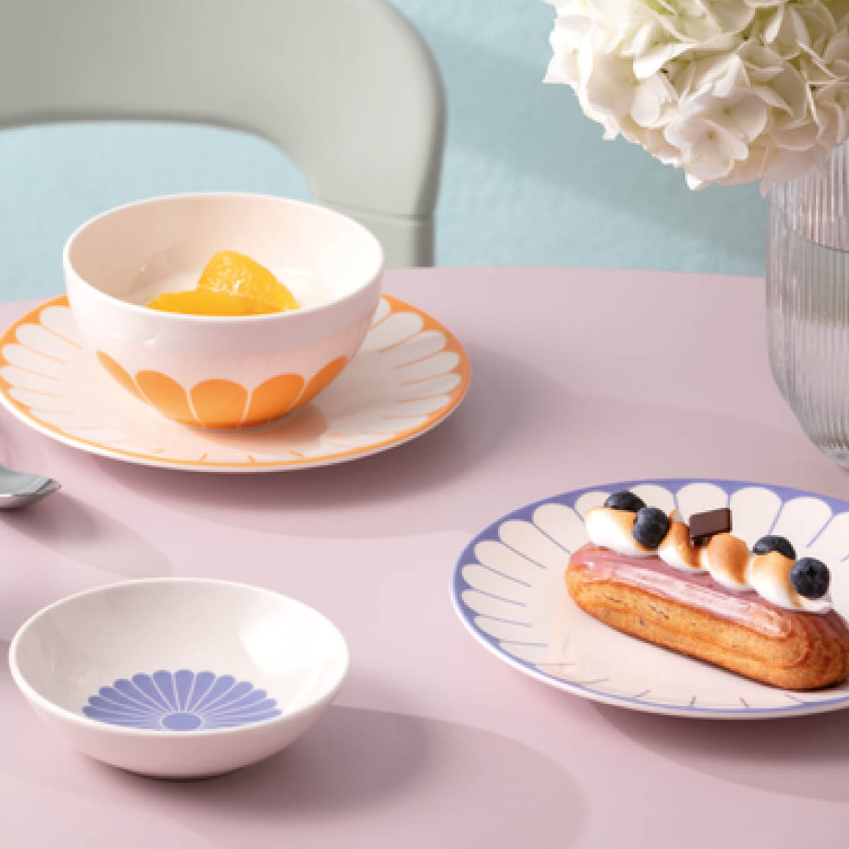 Villeroy & Boch Fleur Bleu Lautanen 21 cm Sininen