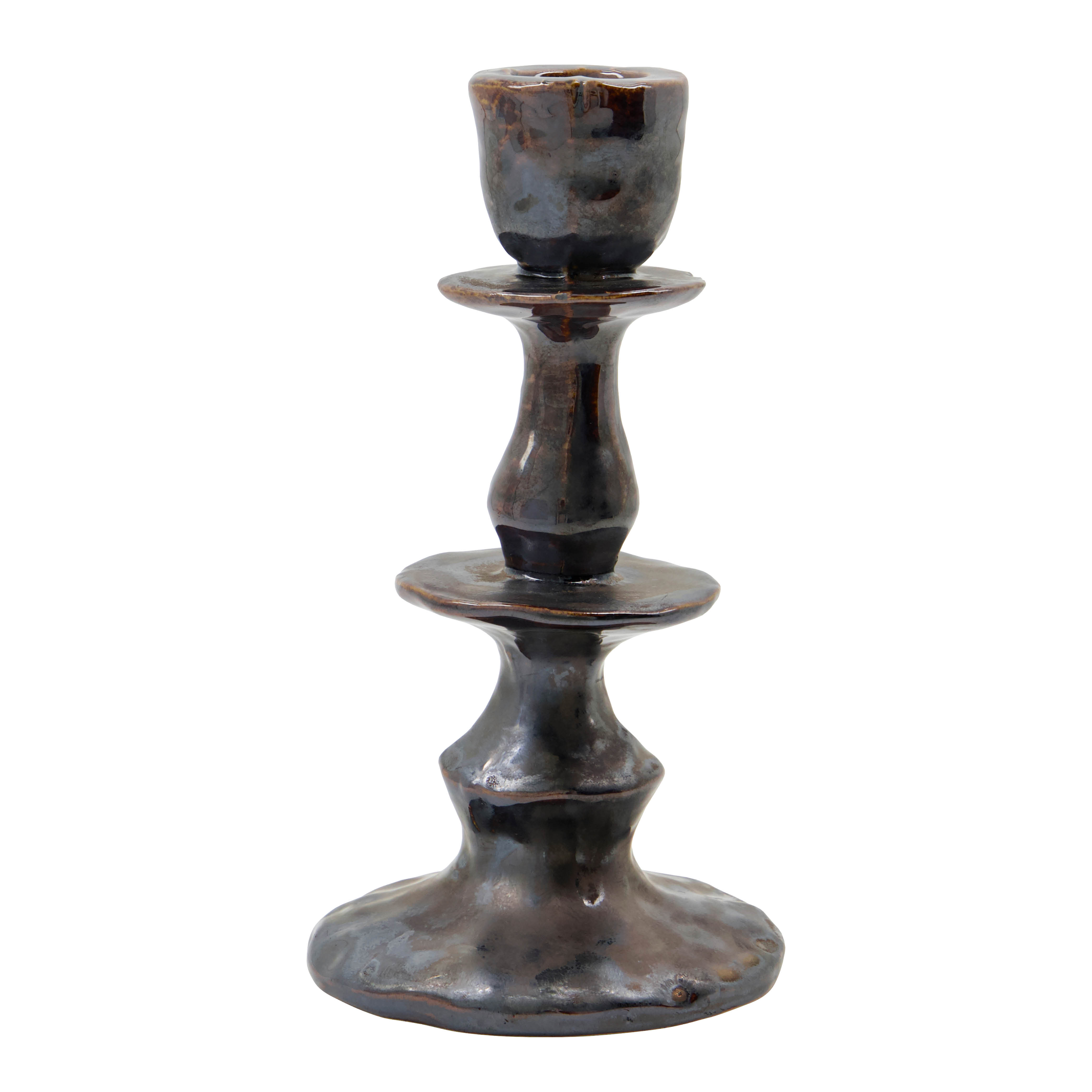 House Doctor Lucca ljusstake 17,5 cm svart