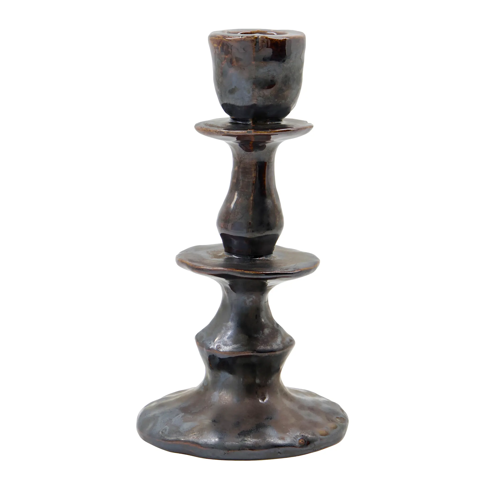 House Doctor Lucca ljusstake 17,5 cm svart