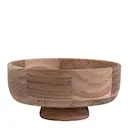 Skål på fot 25×11 cm akacia natural