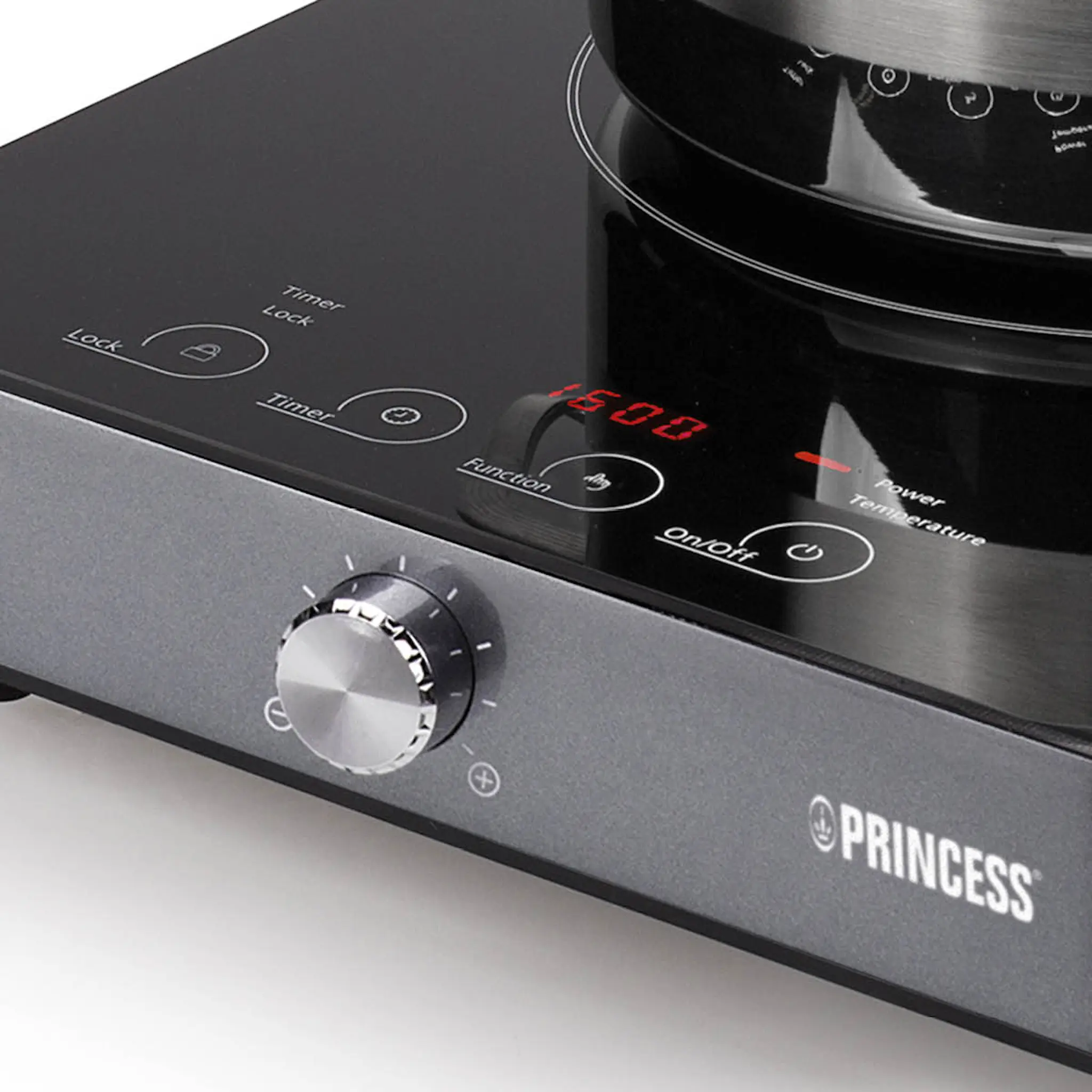 PRINCESS Digital induktionshäll 303010 enkel 42x33 cm