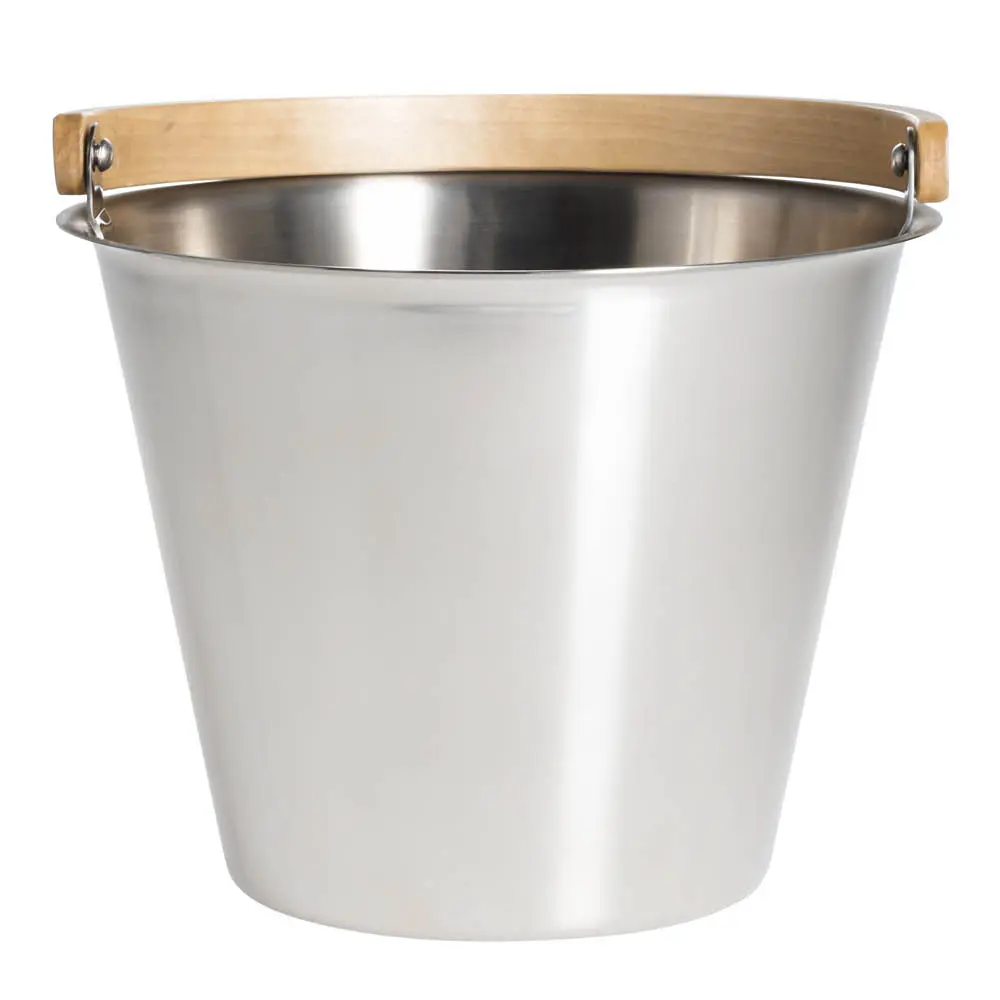 Rento × Harri Koskinen Saunasanko 35 cm Teräs/Koivu